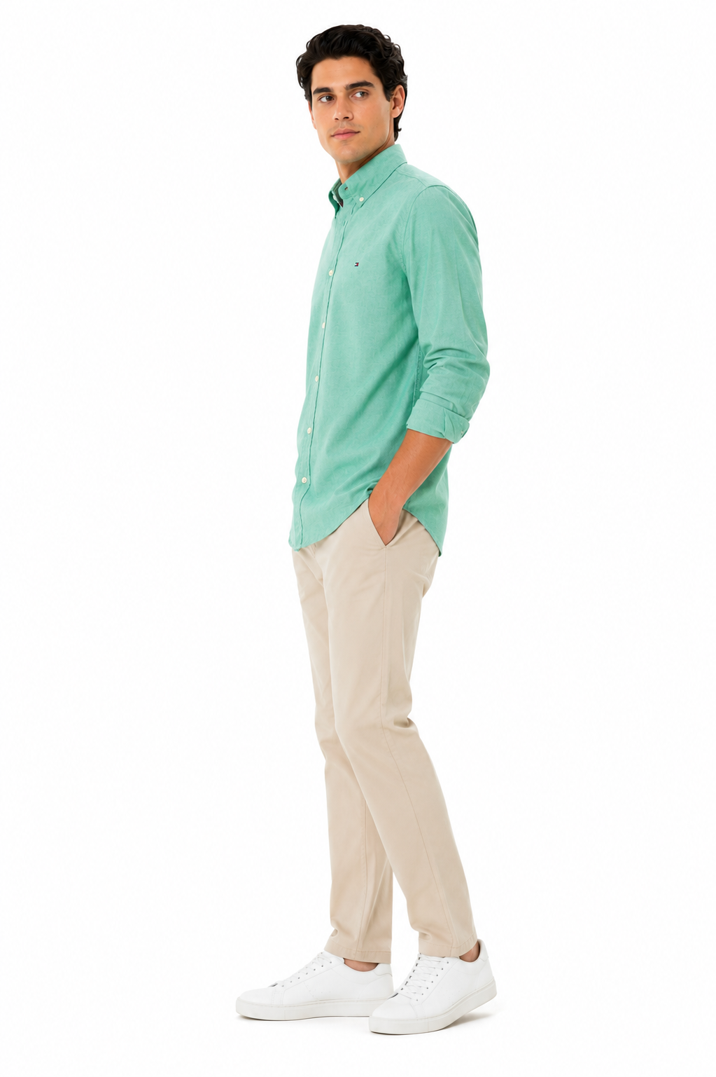 TOMMY HILFIGER-Regular Fit Oxford Shirt