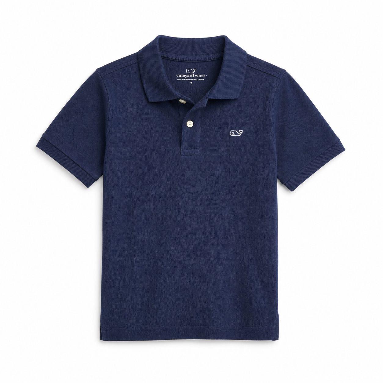 Vineyard Vines Boys' Heritage Pique Polo