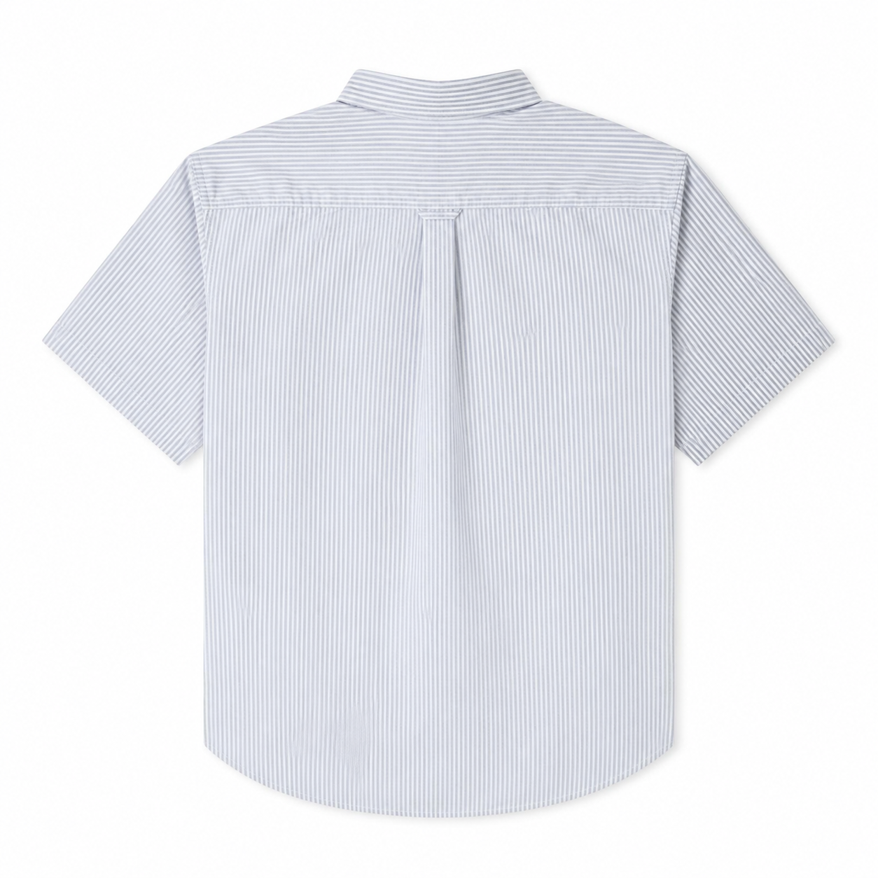 Lacoste Men's Regular Fit Short-Sleeve Striped Oxford Shirt