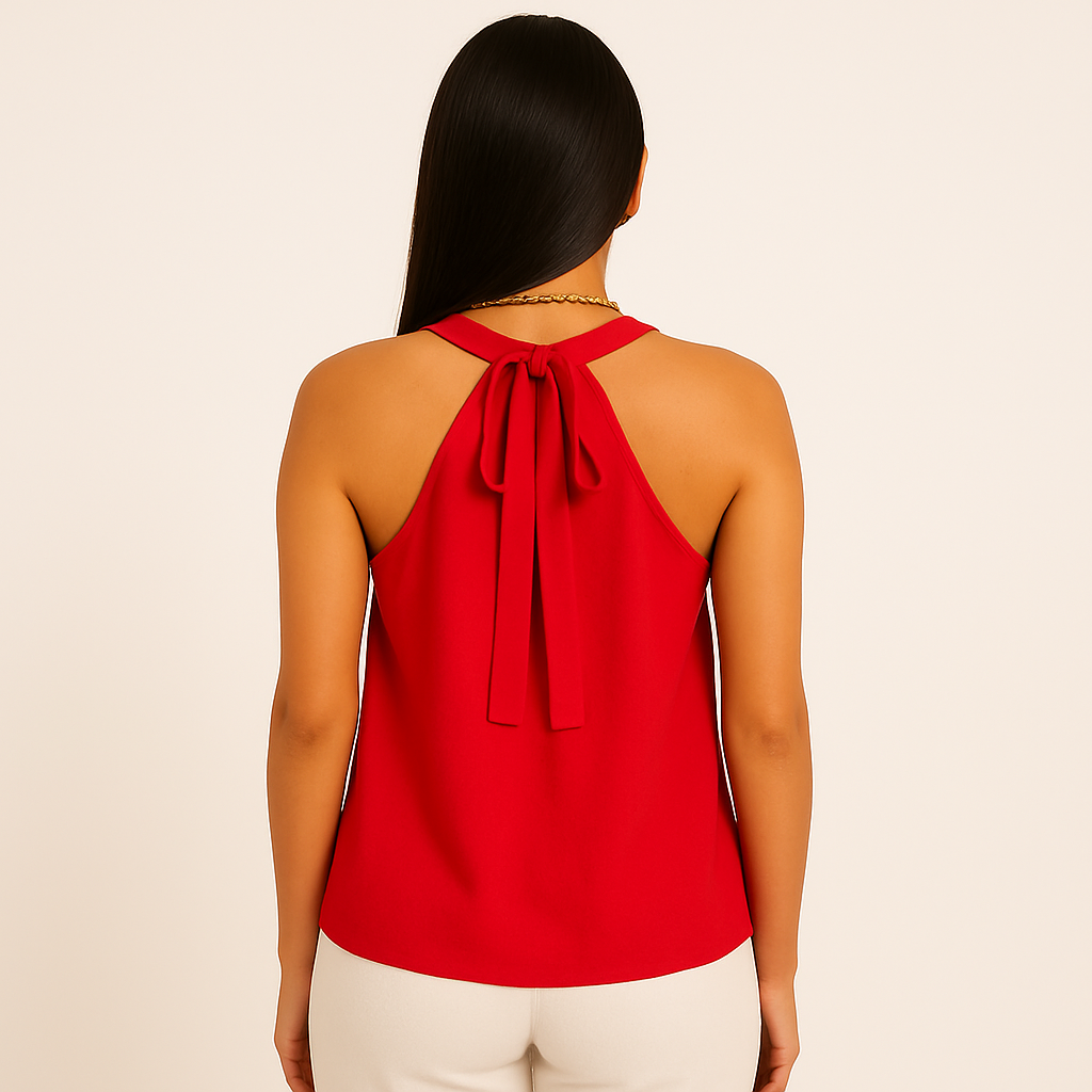 Pleione Sleeveless Halter Top