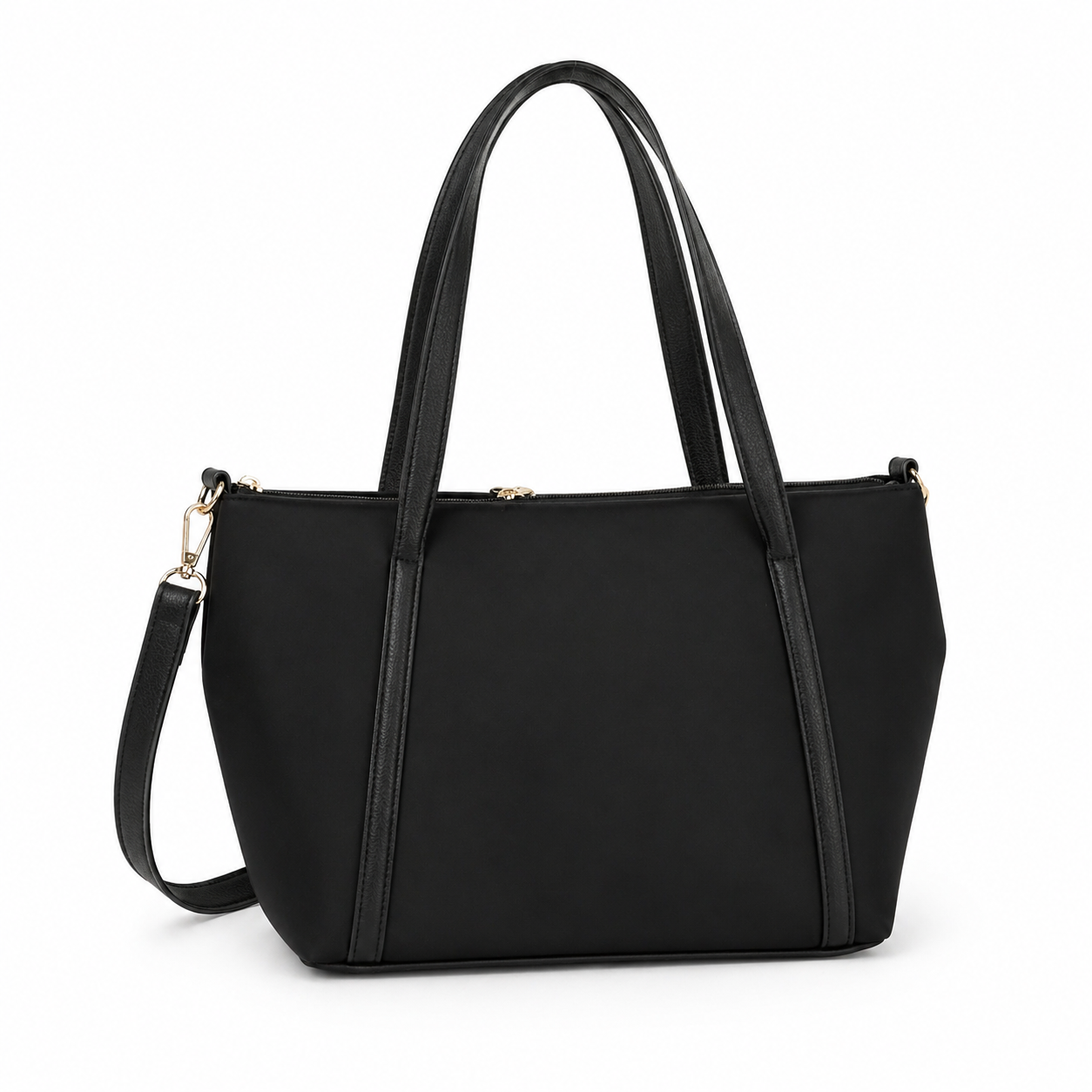 Tommy Hilfiger Women Solid Black Tote Bag