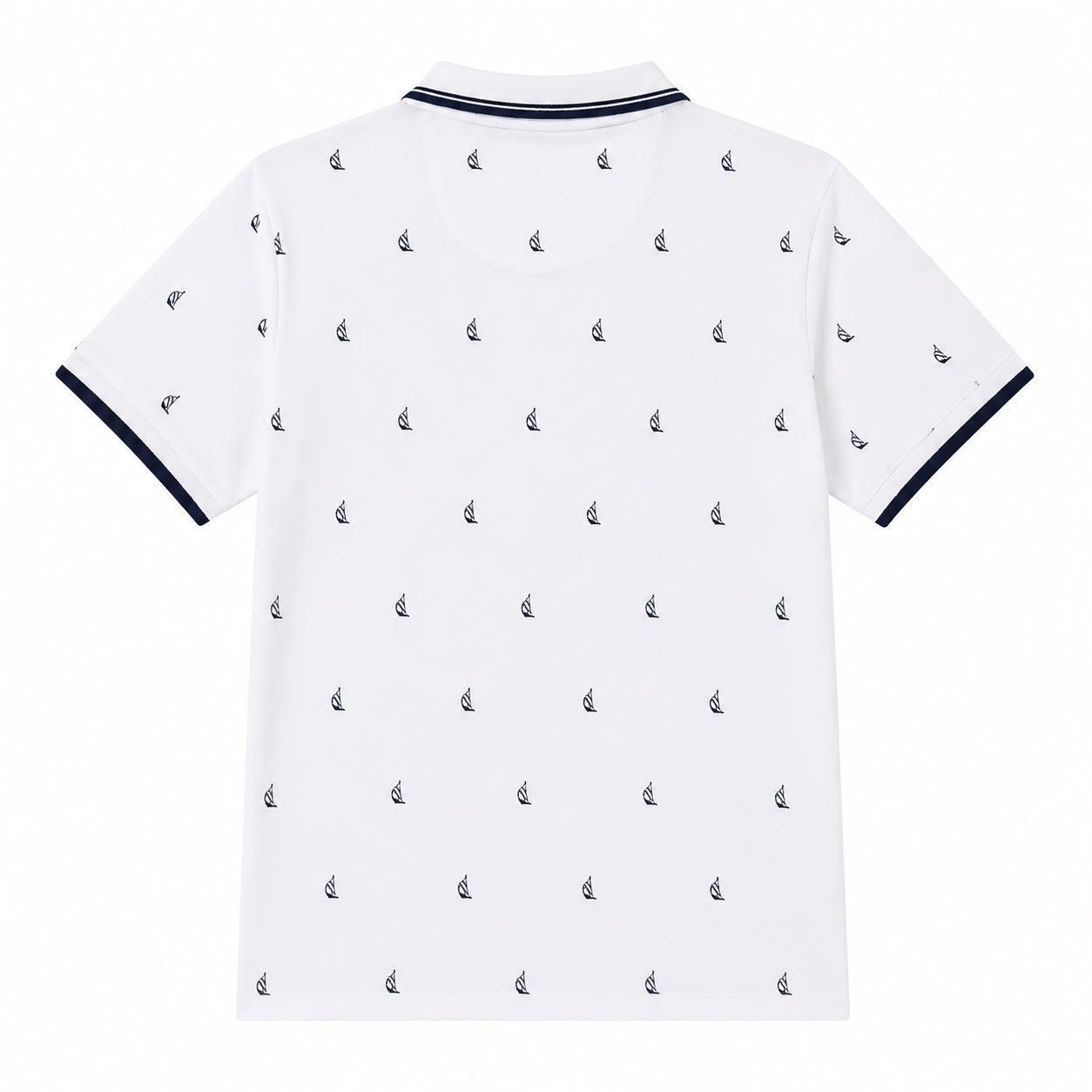 Nautica Printed Split-Neck