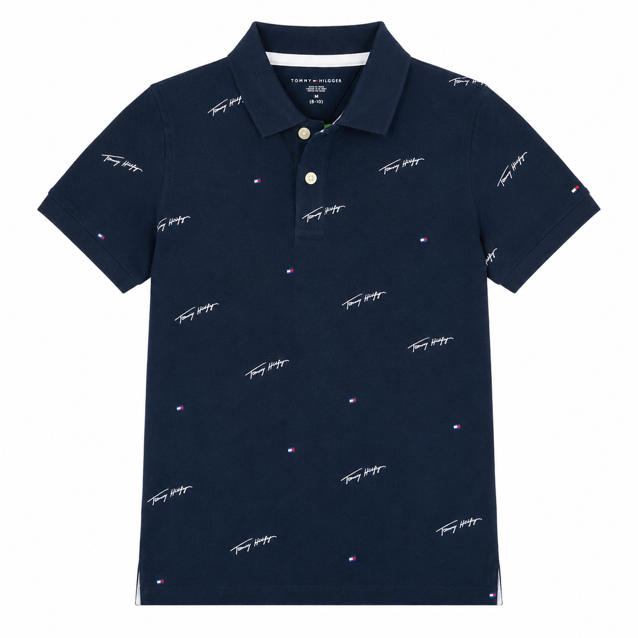 Tommy Hilfiger children's polo shirt in navy blue