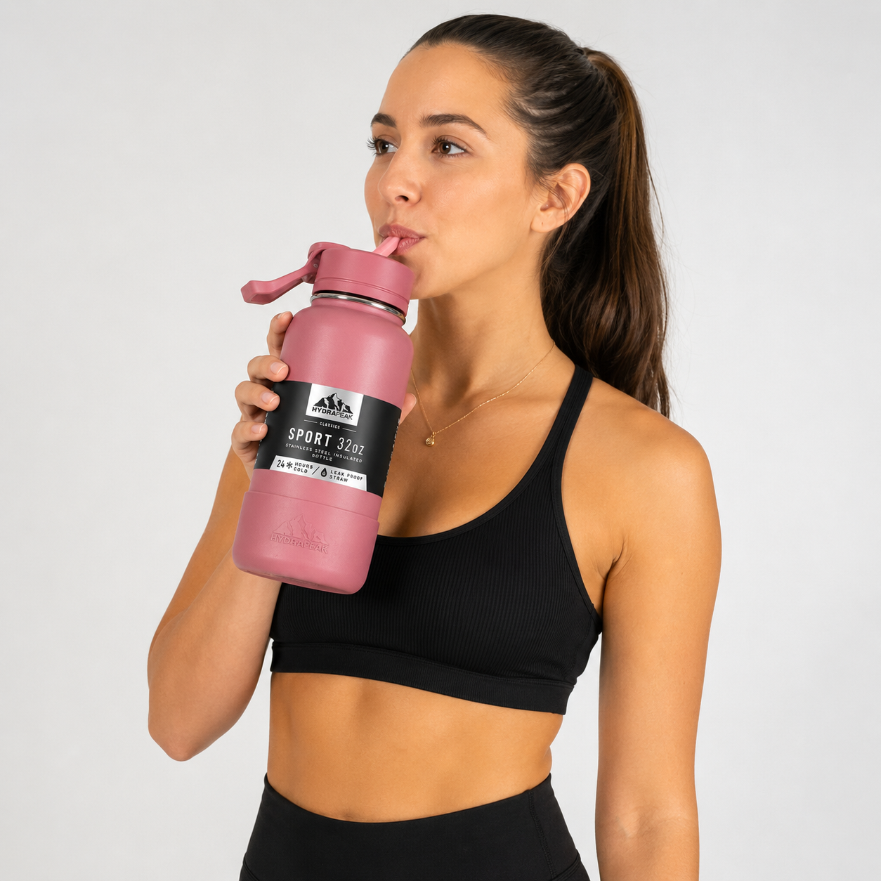 HydraPeak Sport Stainless Steel Insulated Water Bottle