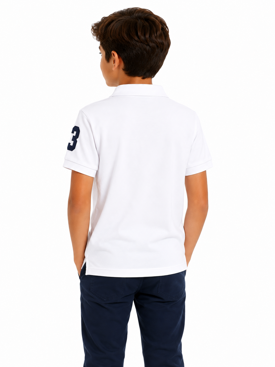 U.S Polo Assn Boys Interlock Polo Shirt