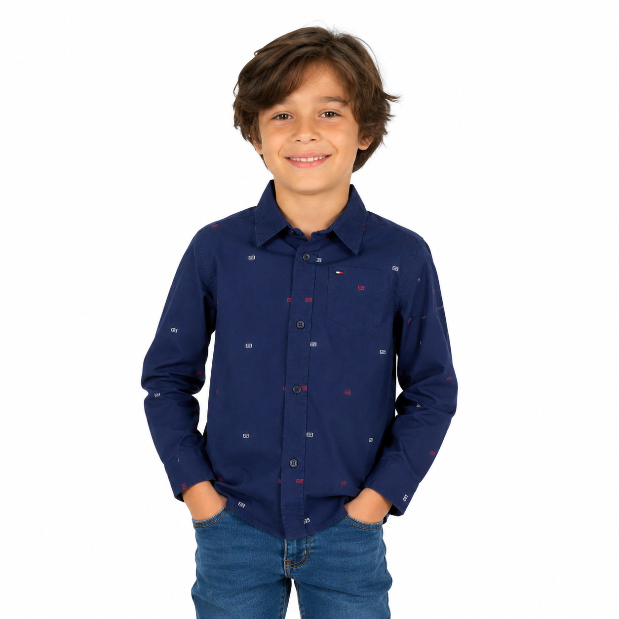 Tommy Hilfiger kids' button-down shirt