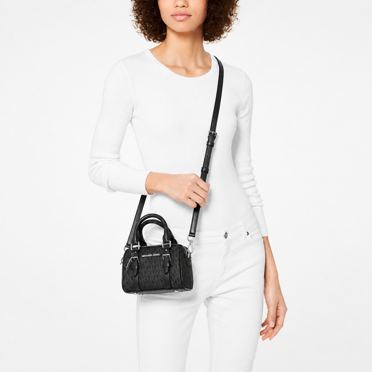 Michael Kors Bedford Legacy Extra-Small Logo Duffle Crossbody Bag