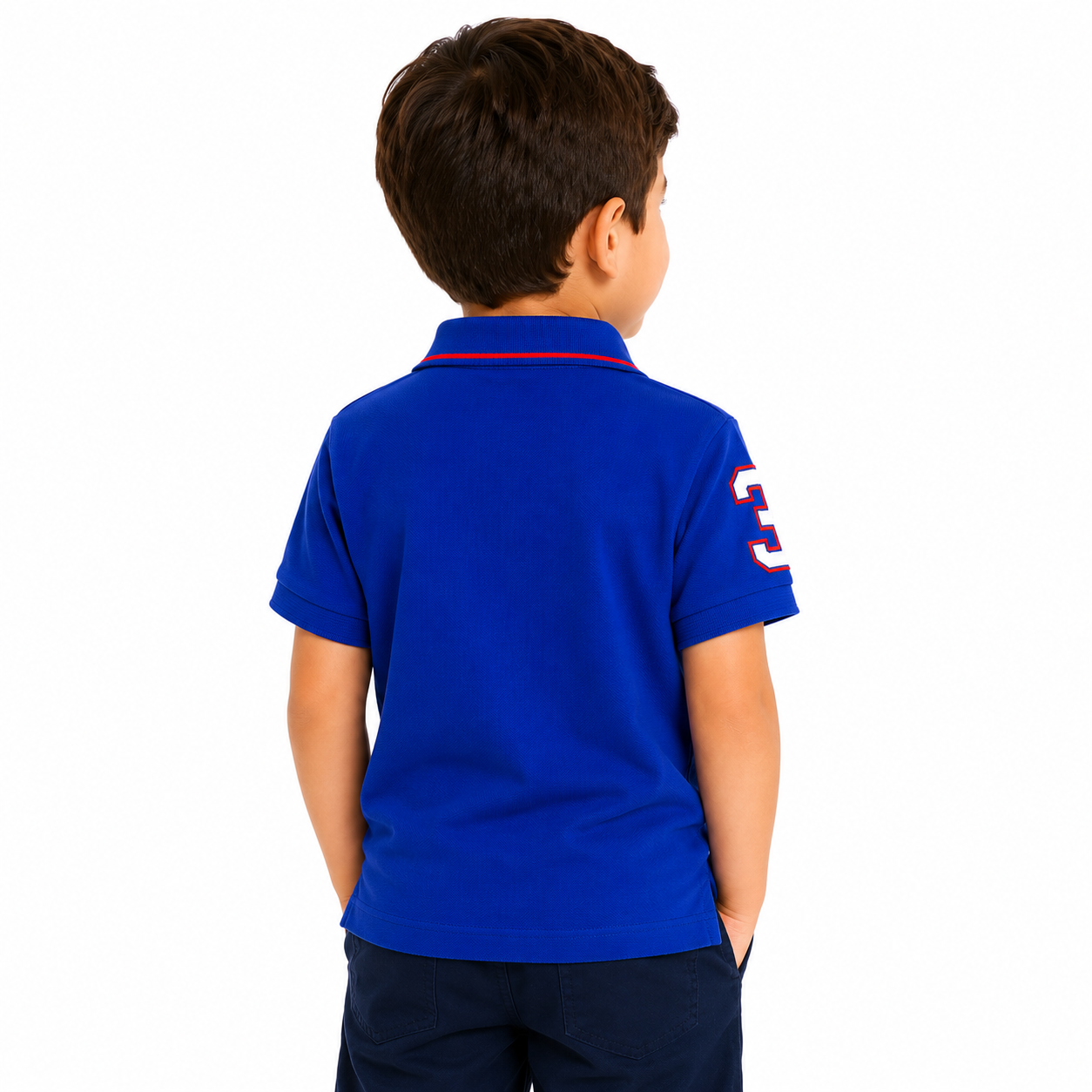 U.S. POLO ASSN- Boys Piqué Polo Shirt