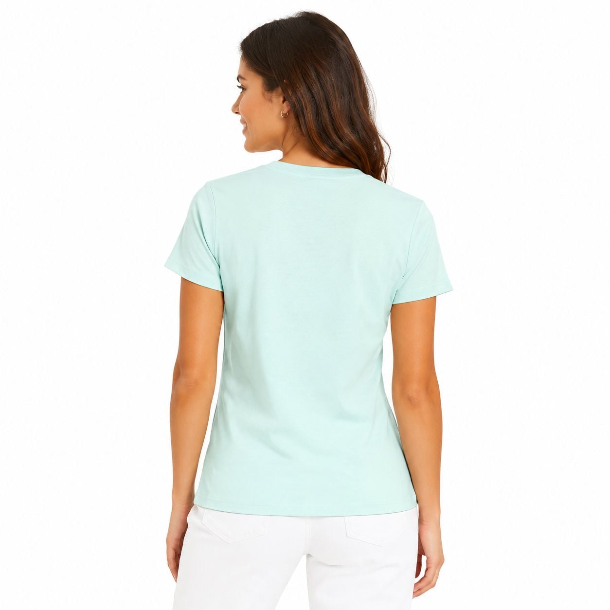 Aero Script Sequin Graphic Tee Women’s