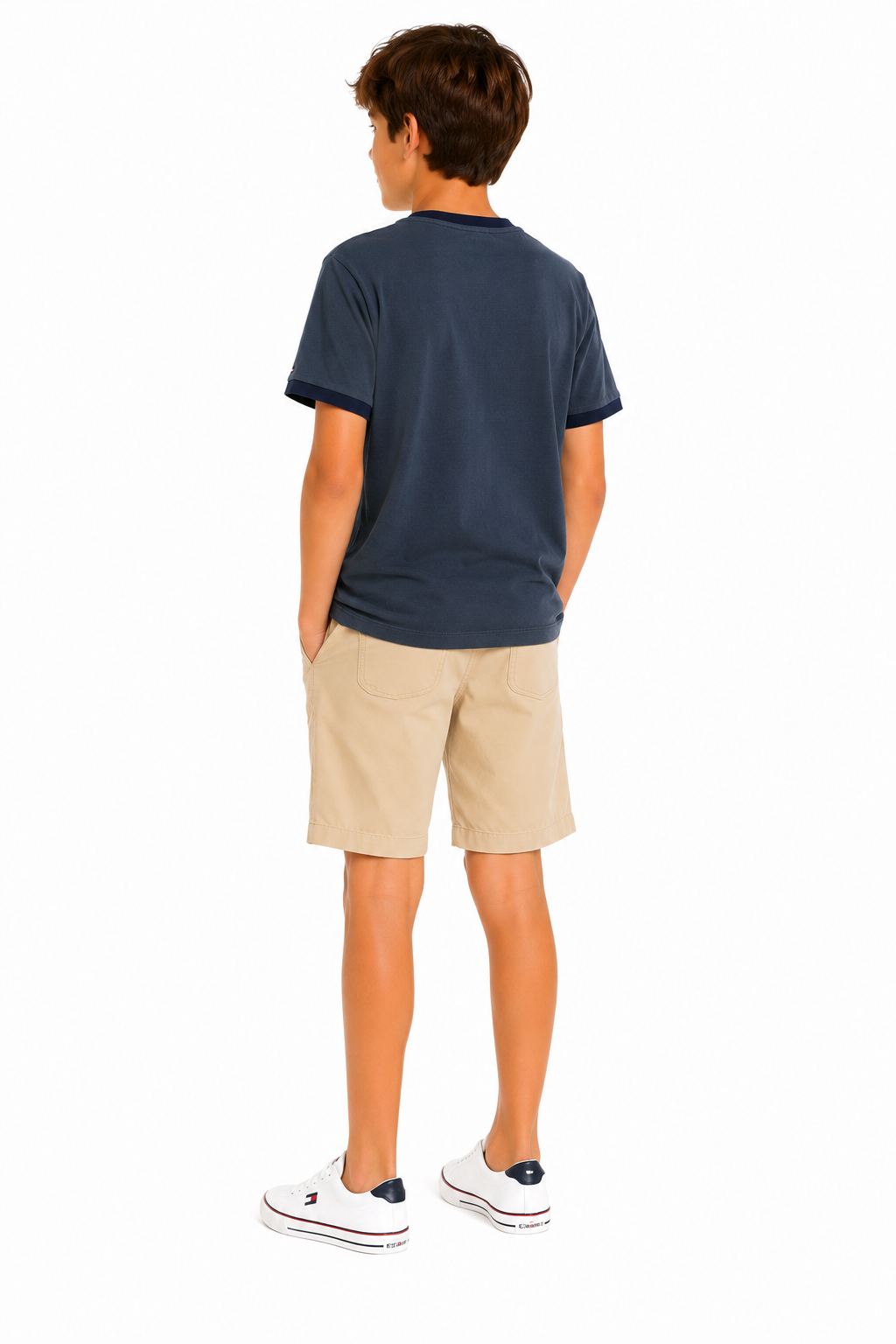 Tommy Hilfiger-Kids' H Logo Letterman T-Shirt