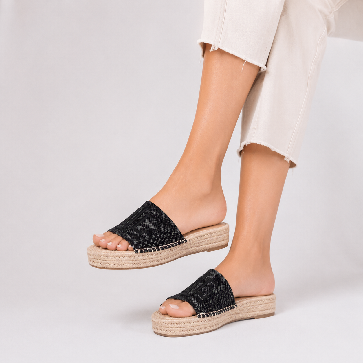 Ralph Lauren Women's Polly Espadrille Flat Sandals