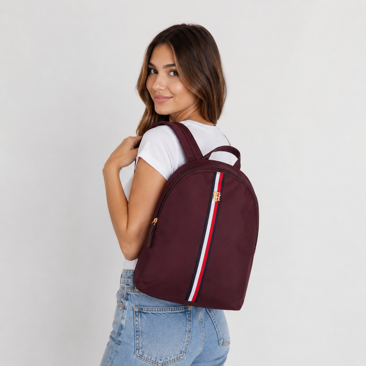 Tommy Hilfiger Signature Stripe Backpack