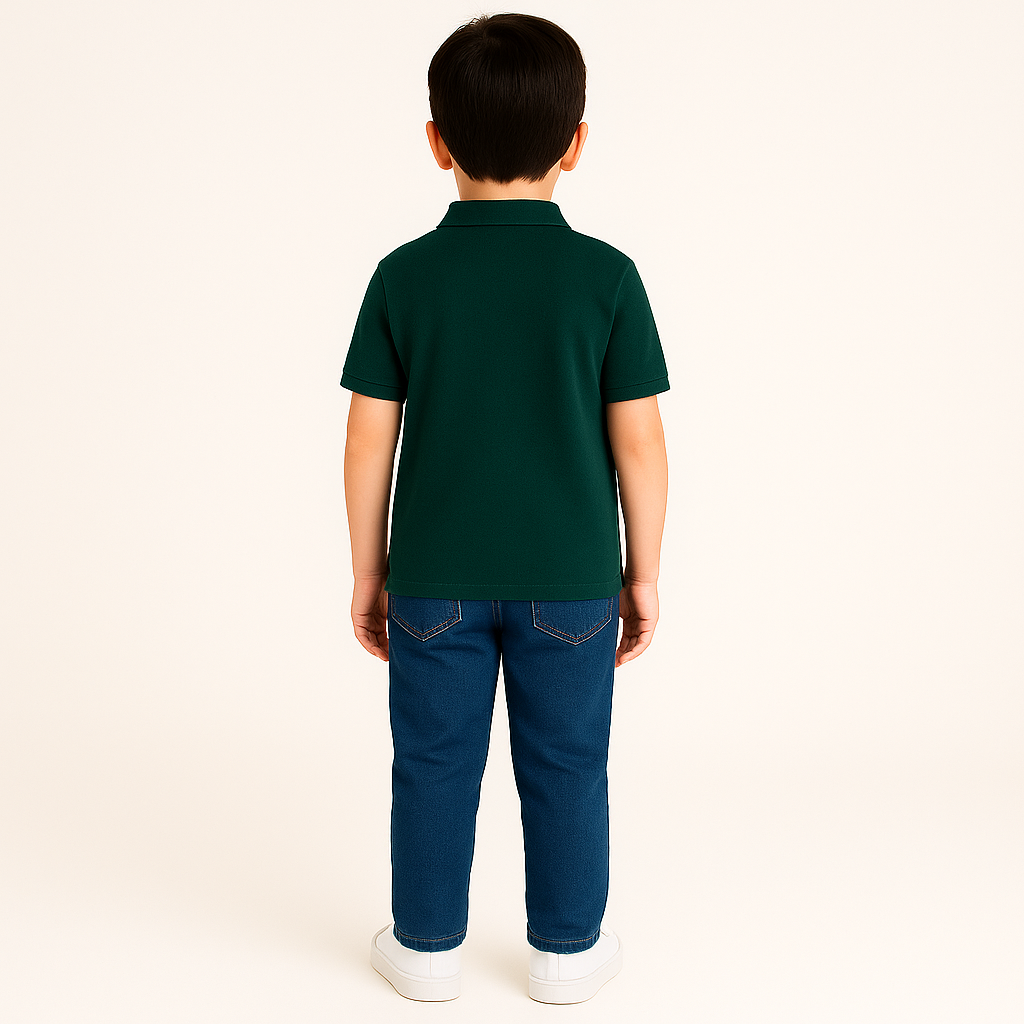 U.S. Polo Assn. Boys Short Sleeve Pique Polo Shirt, Sizes 4-18