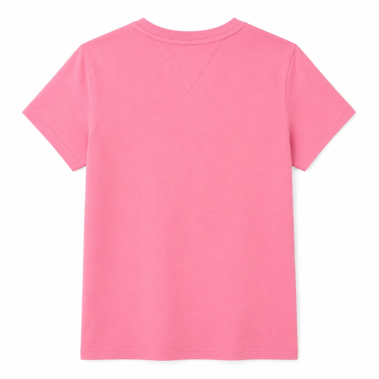Tommy Hilfiger Short Sleeve Tops-Cotton Shirts for Women with V-Neckline and Logo Detail