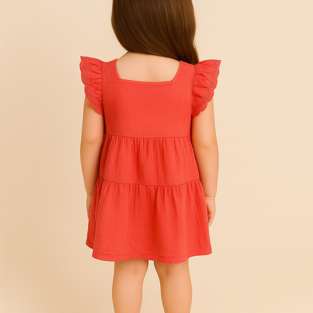 Lucky Brand Short Sleeve Market Dress