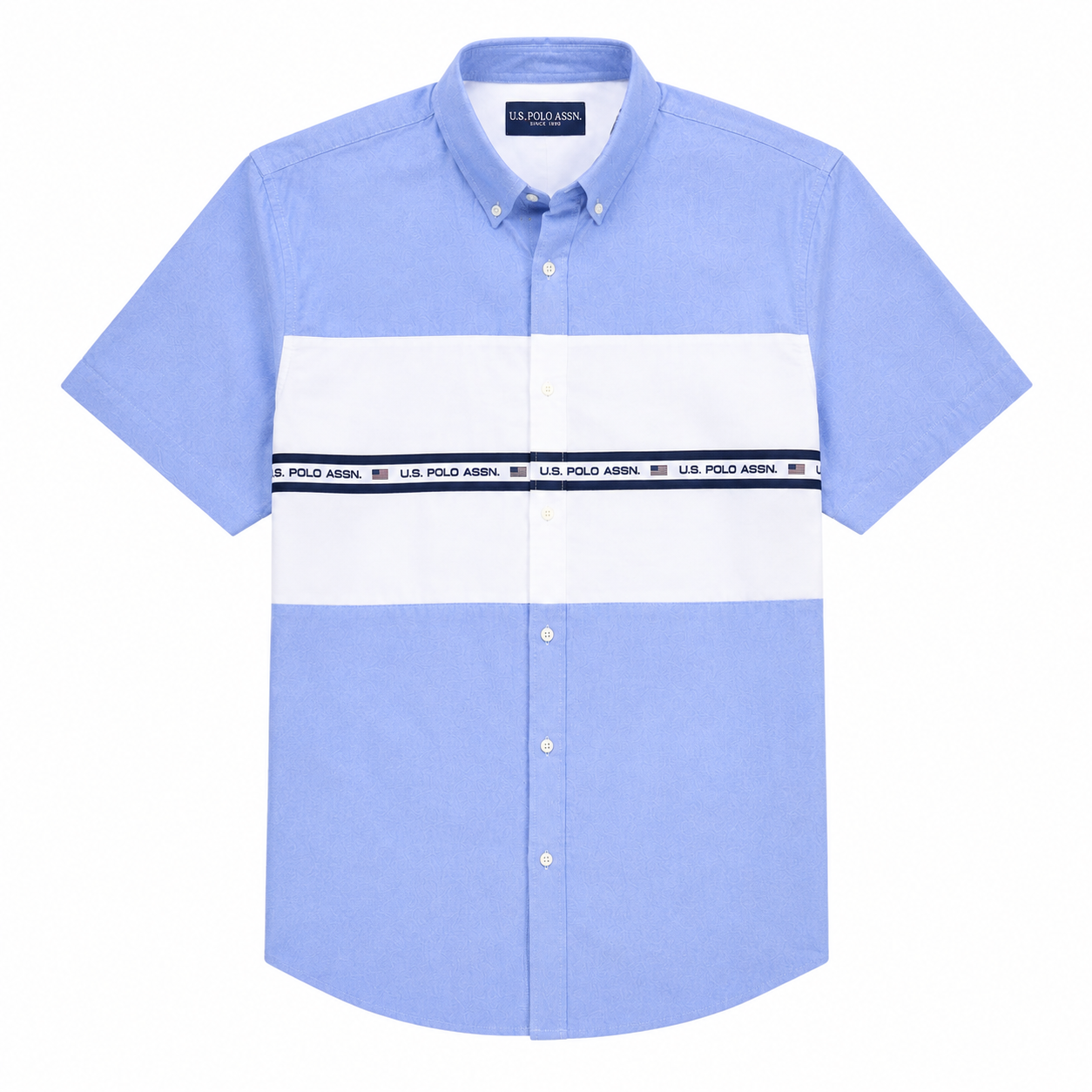 U.S. POLO ASSN-Casual button-down shirt for men