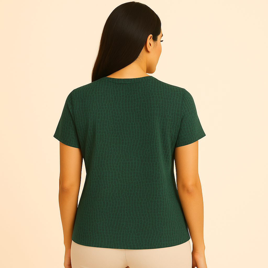 Michael Kors Summer Women Notch V Neck Blouse