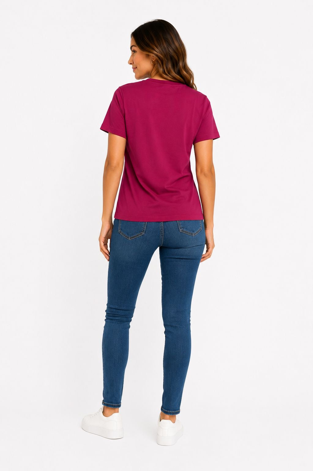 Calvin Klein -Playera o remera de manga corta Calvin Klein para dama
