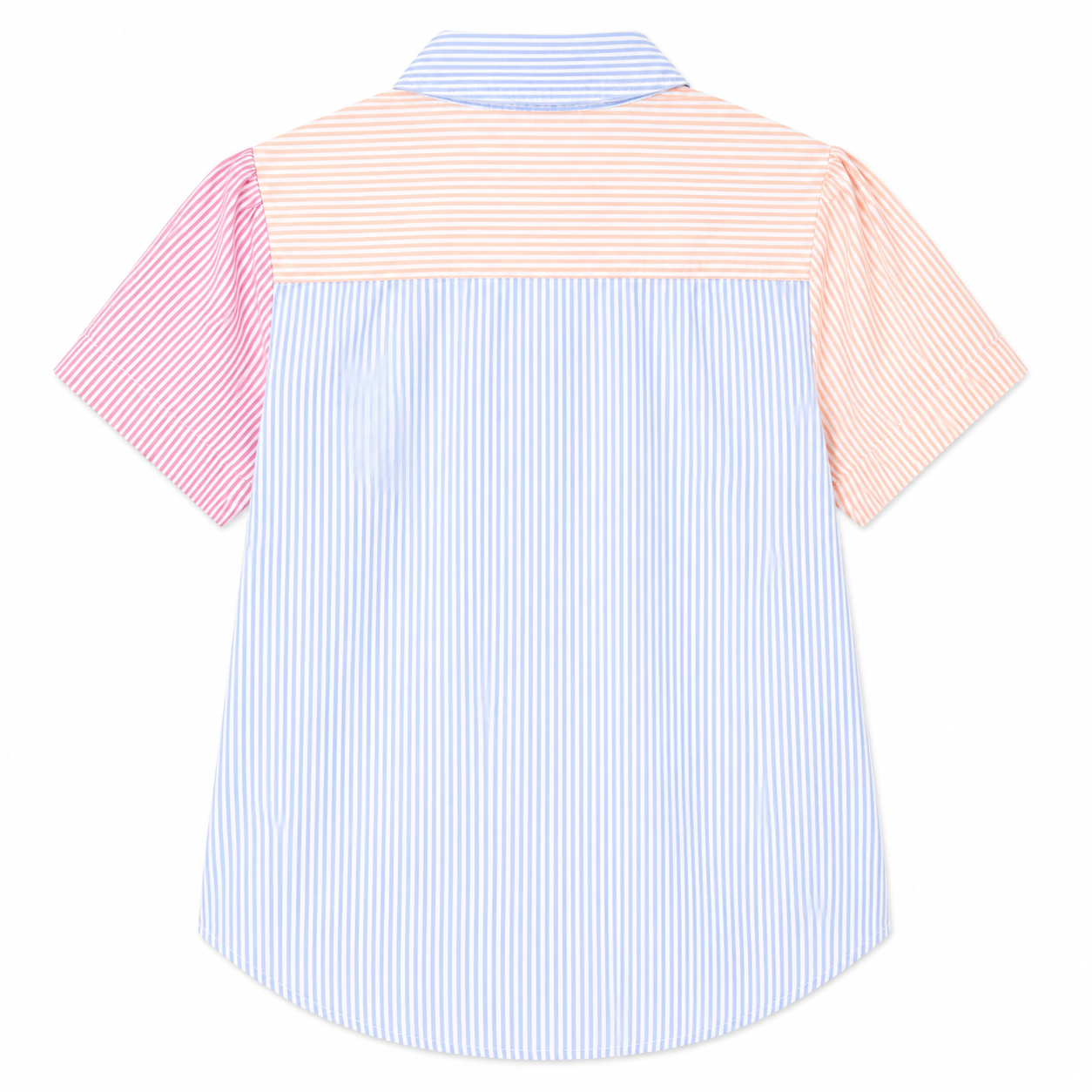 Tommy Hilfiger Multistripe Puff-Sleeve Shirt Women’s