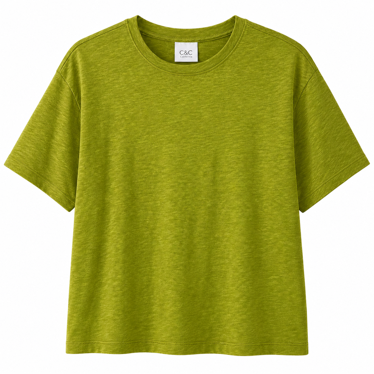 C&C California-Basic round neck and short sleeve t-shirt from the C&C California brand,