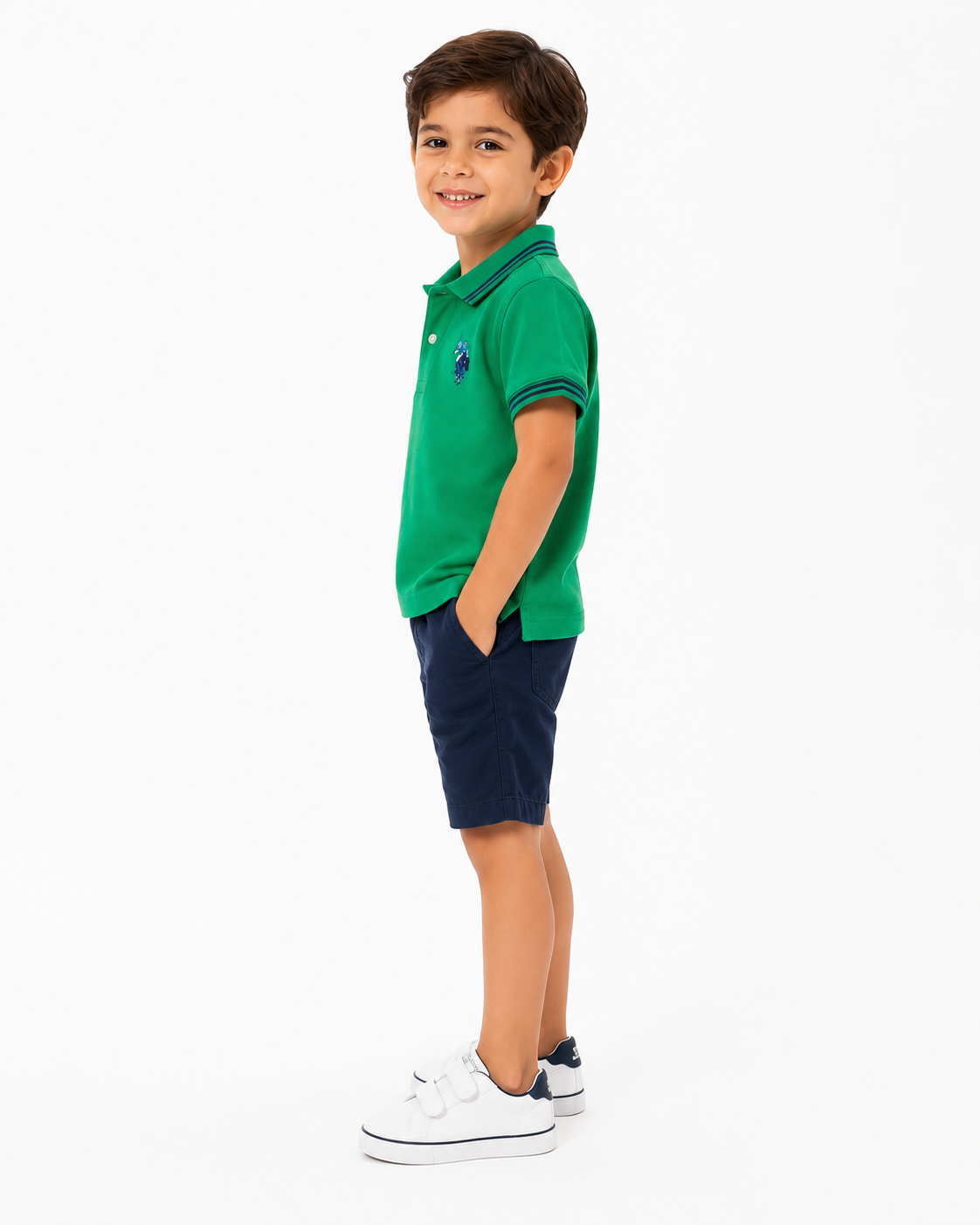 U.S. POLO ASSN- Boys Piqué Polo Shirt
