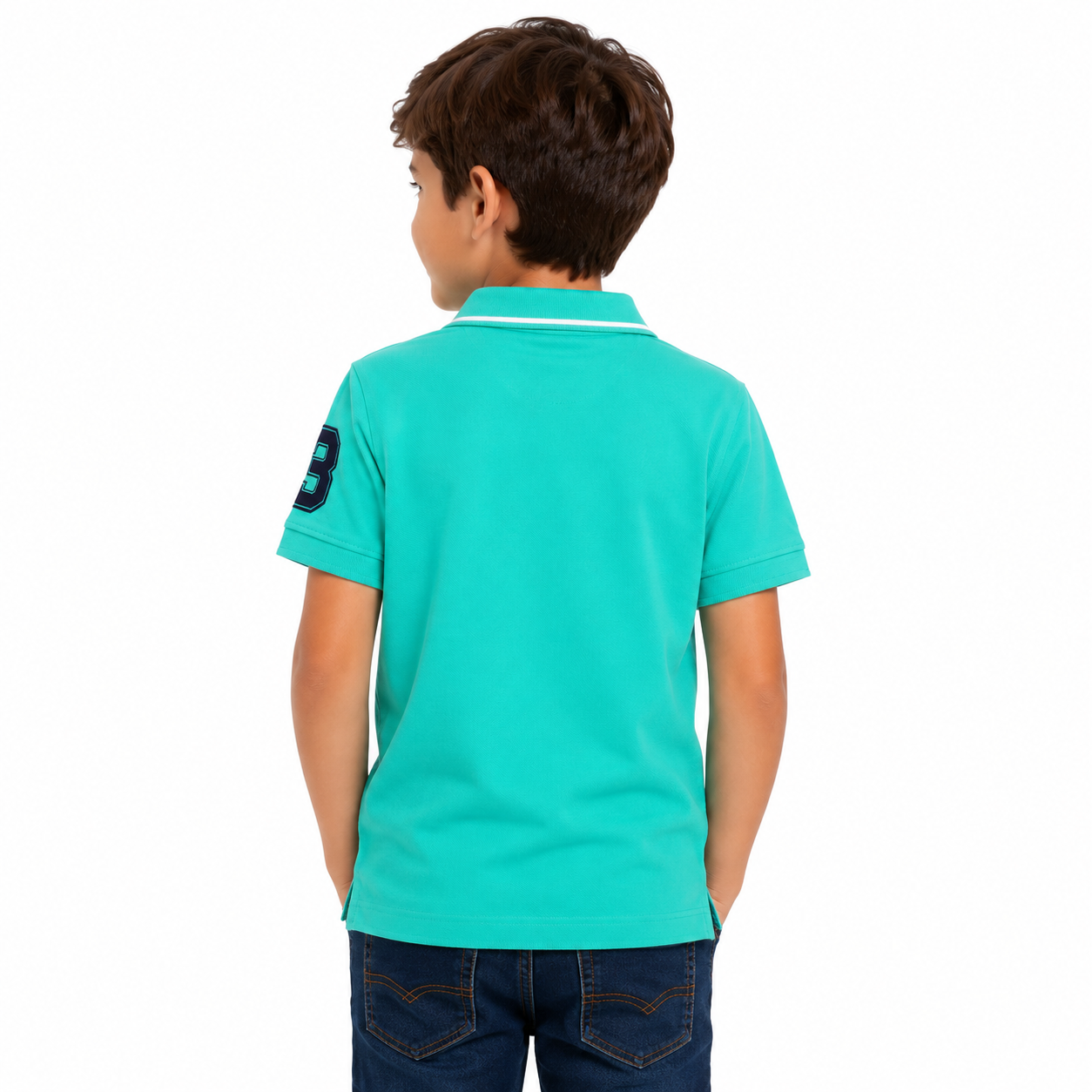 U.S. POLO ASSN- Boys Piqué Polo Shirt
