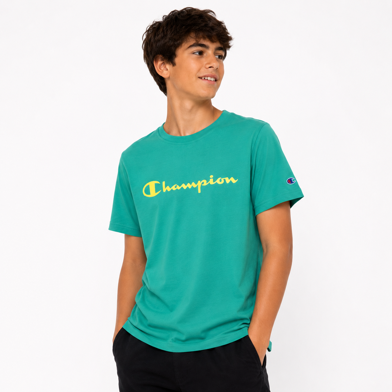 Champion brand crew neck t-shirt