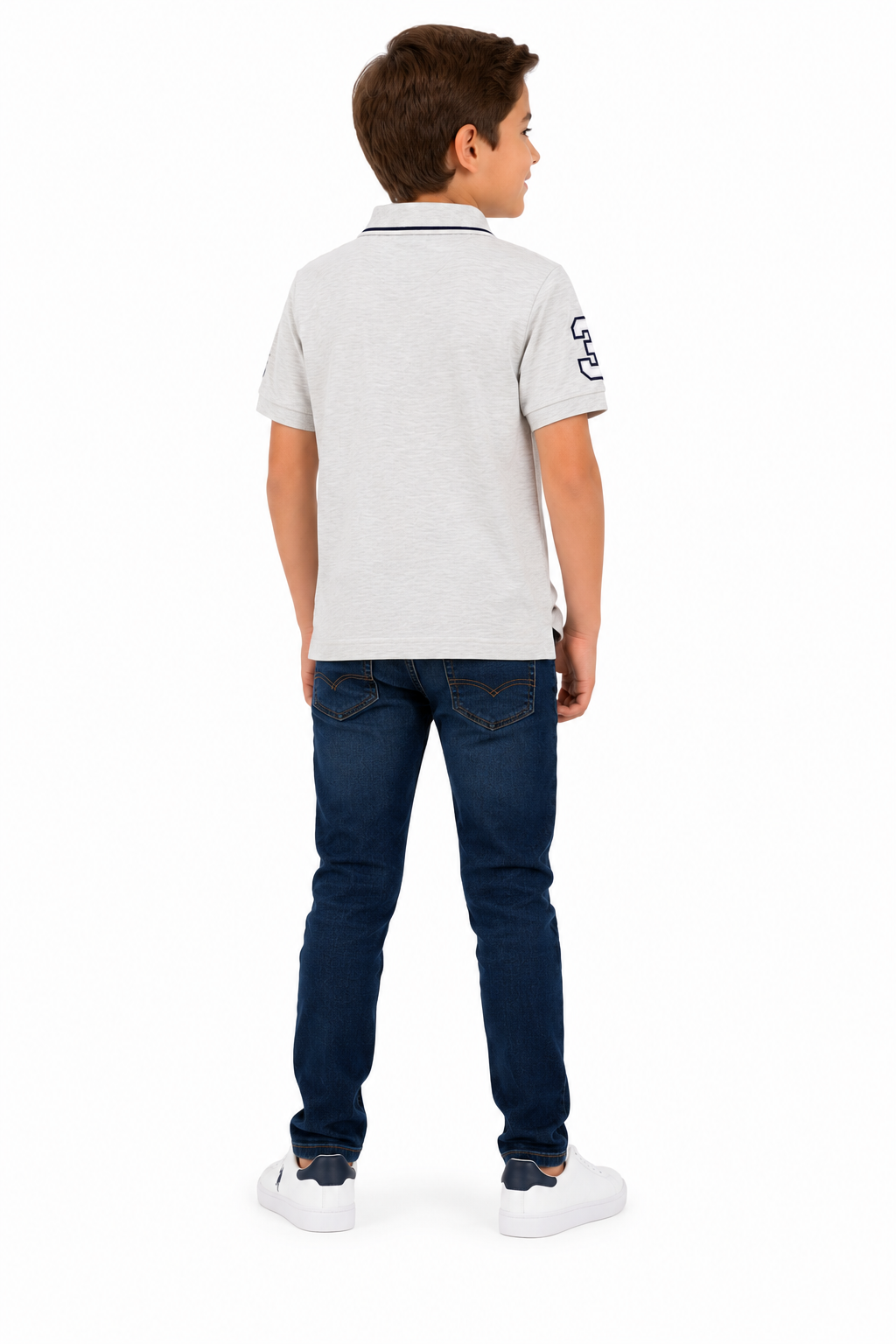 U.S. POLO ASSN- Boys Piqué Polo Shirt