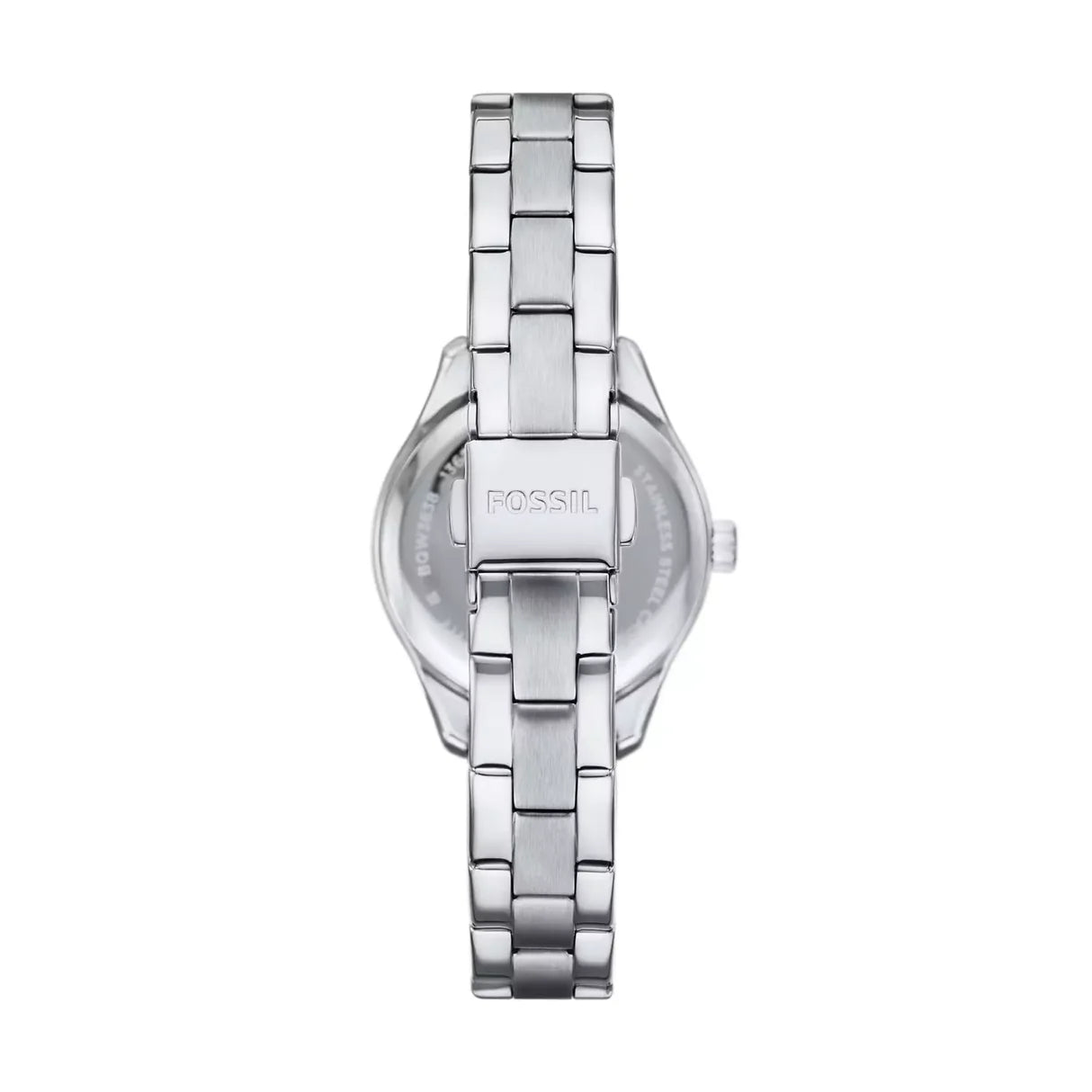 Fossil Rye Three-Hand Date Stainless Steel Watch