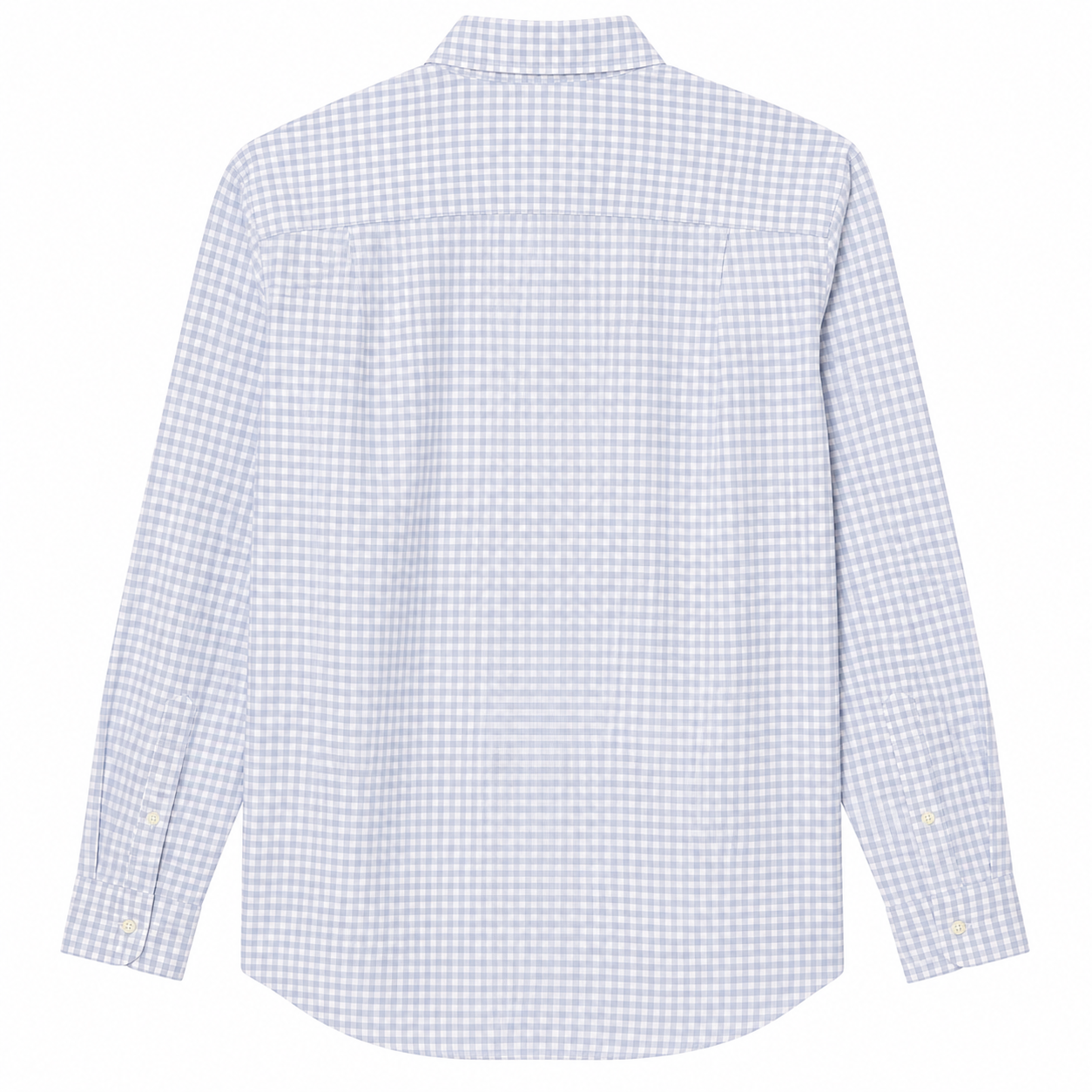 Lacoste Men's Long Sleeve Regular Fit Gingham Button Down Shirt
