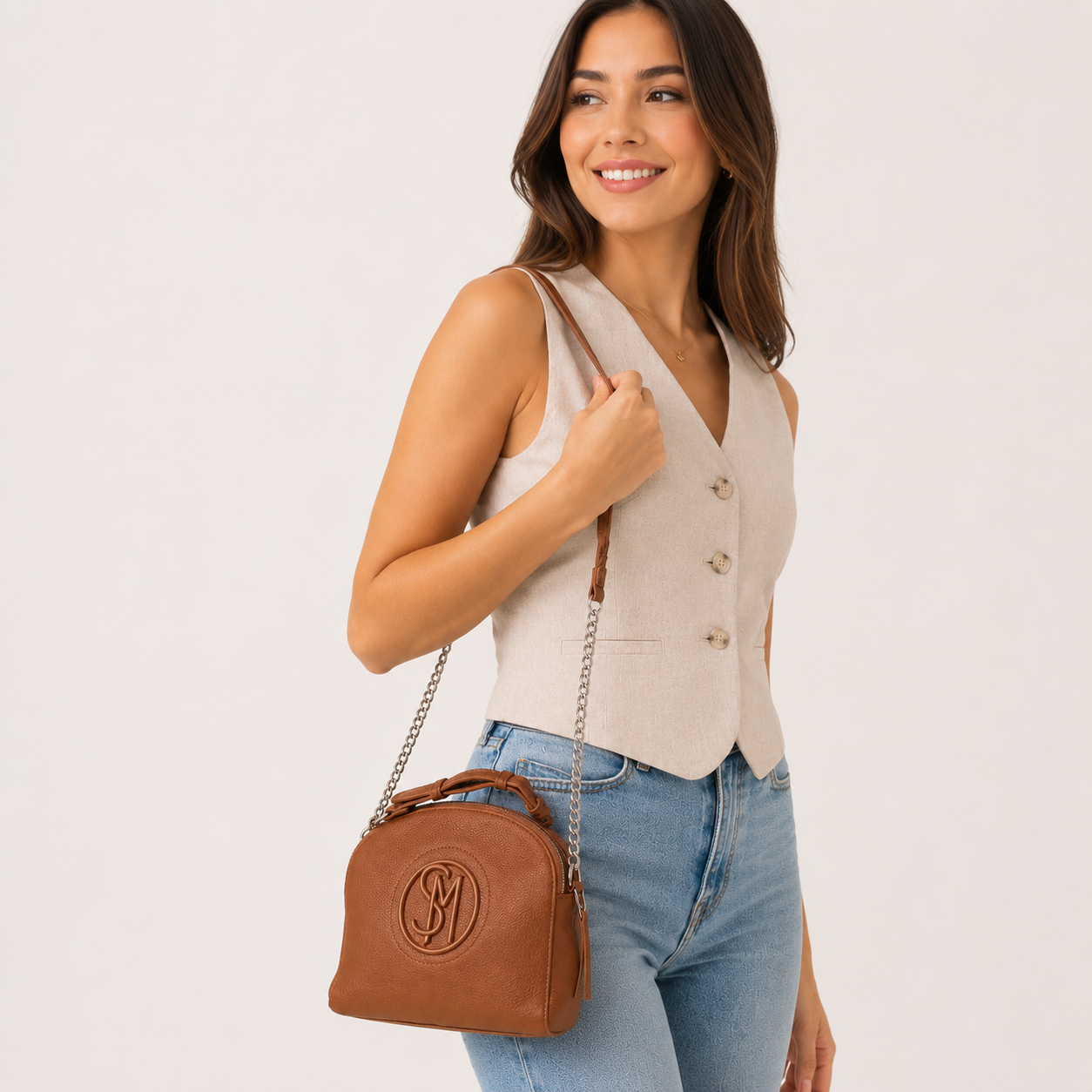 Steve Madden Bnyra faux leather crossbody bag