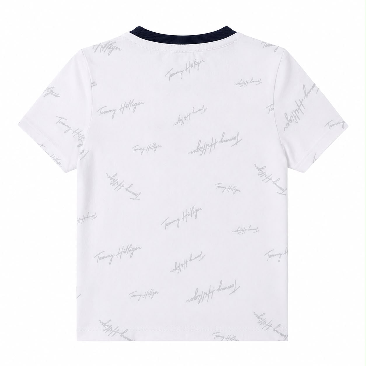 Tommy Hilfiger Kids' Signature Flag Stripe Logo T-Shirt