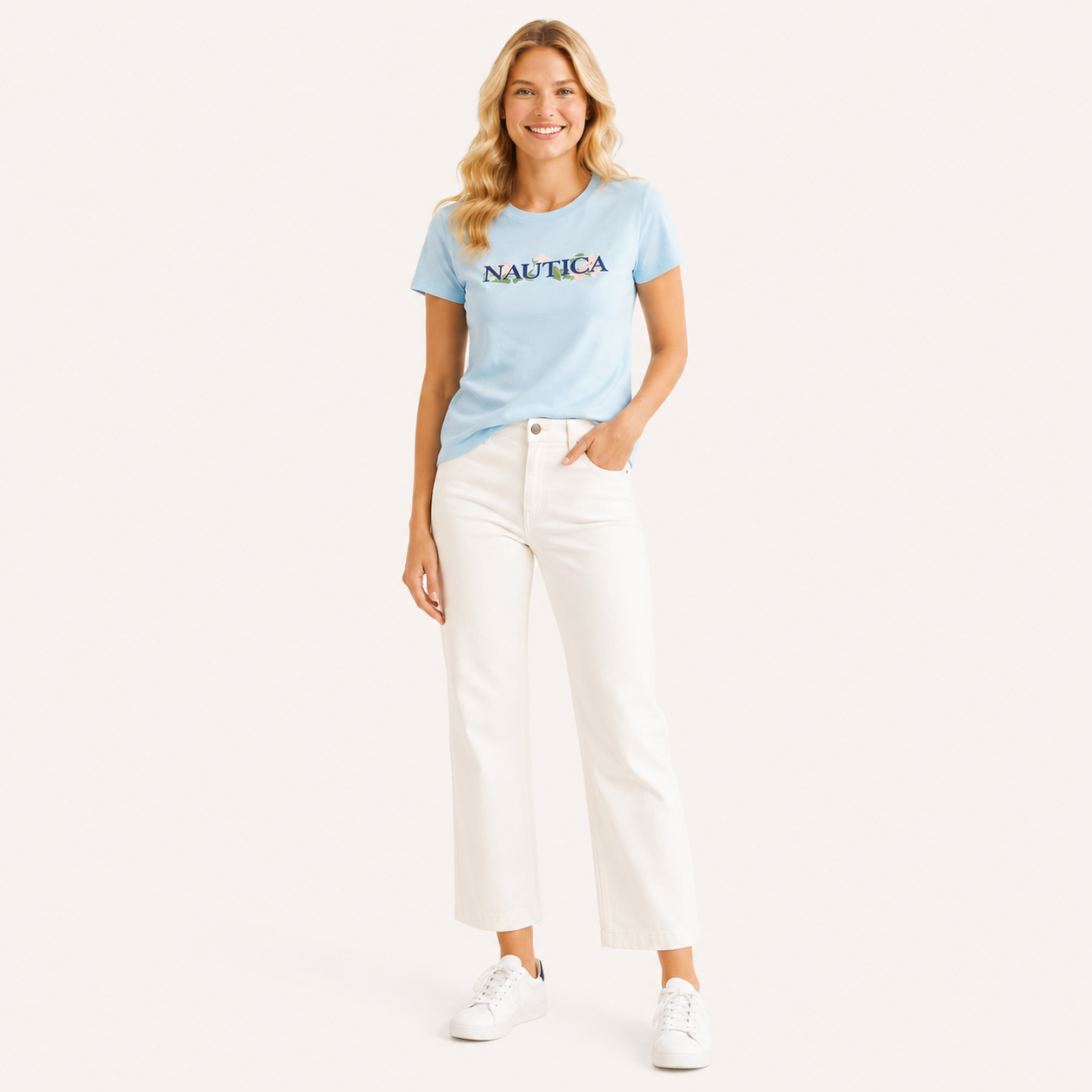 Nautica Sustainably Crafted Cotton Jersey T-Shirt