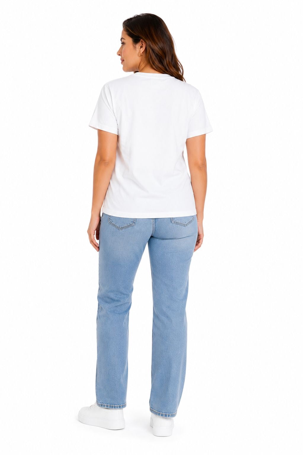 Tommy Hilfiger Sport Womens Ribbed Short Sleeve Scoop Neck T-Shirt