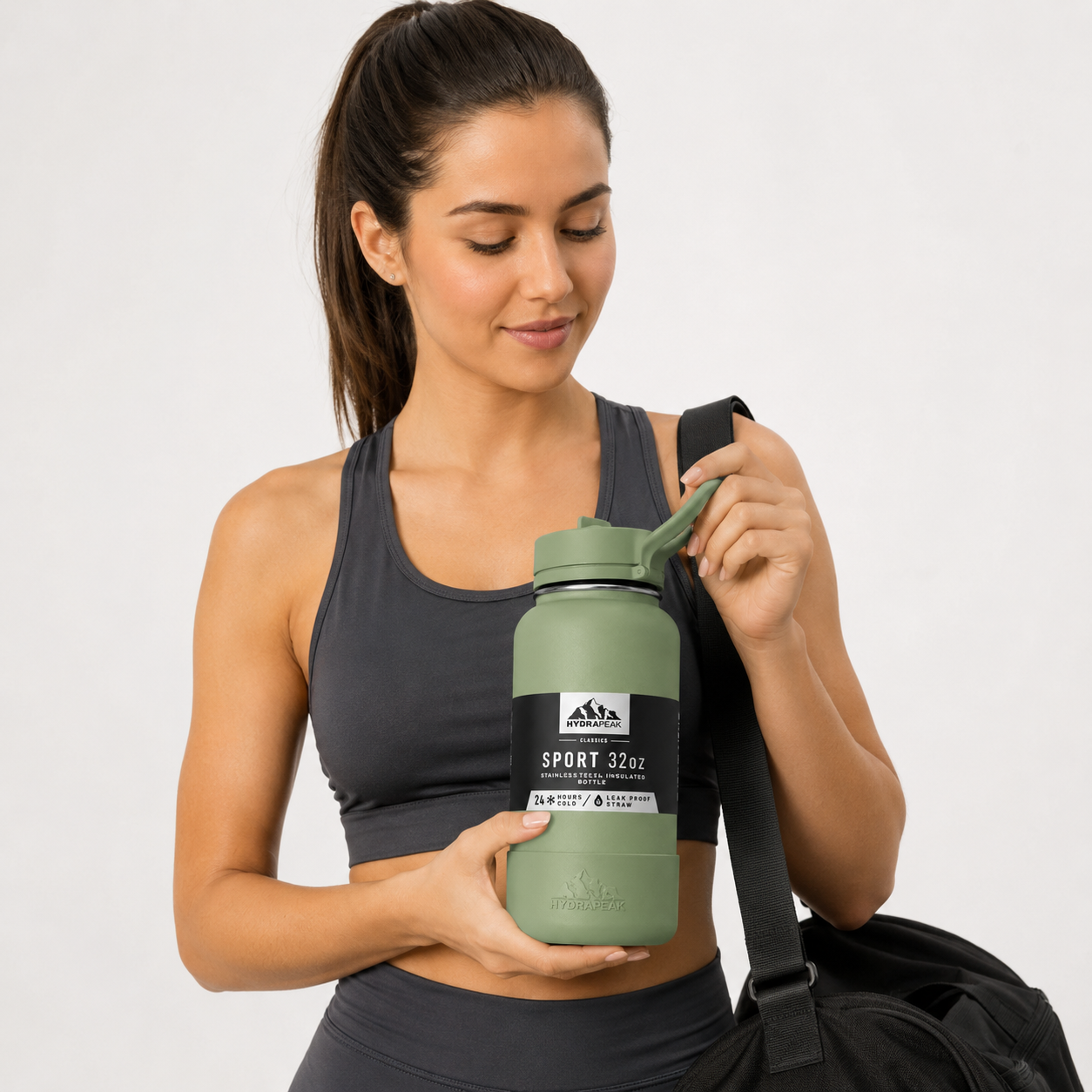 HydraPeak Sport Stainless Steel Insulated Water Bottle
