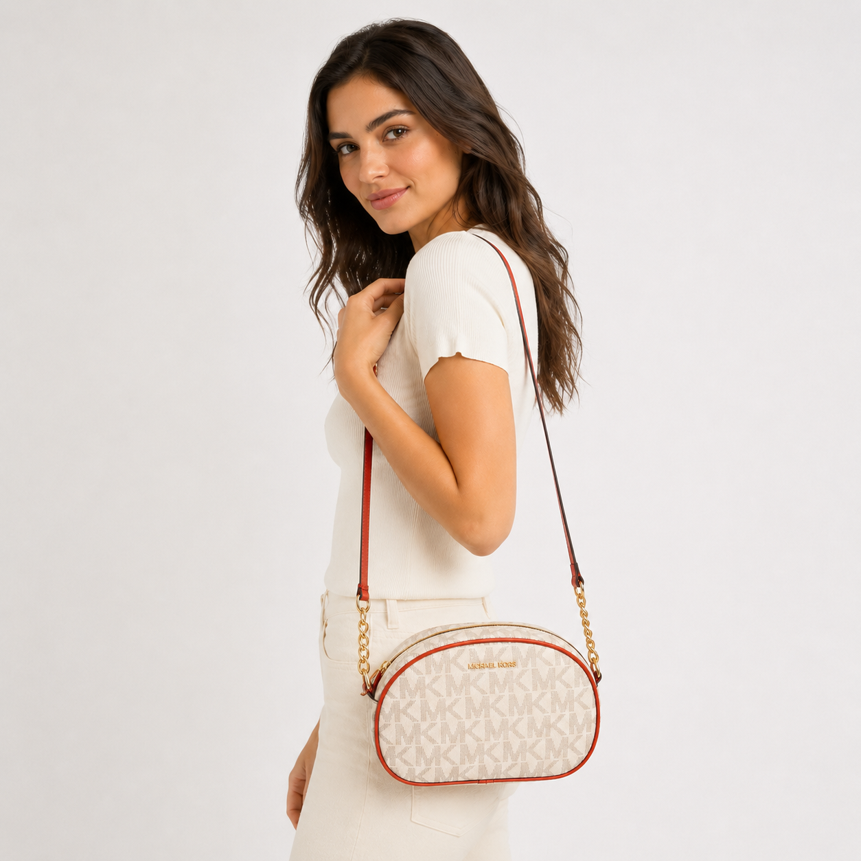 Michael Kors Jet Set Camera Crossbody Bag