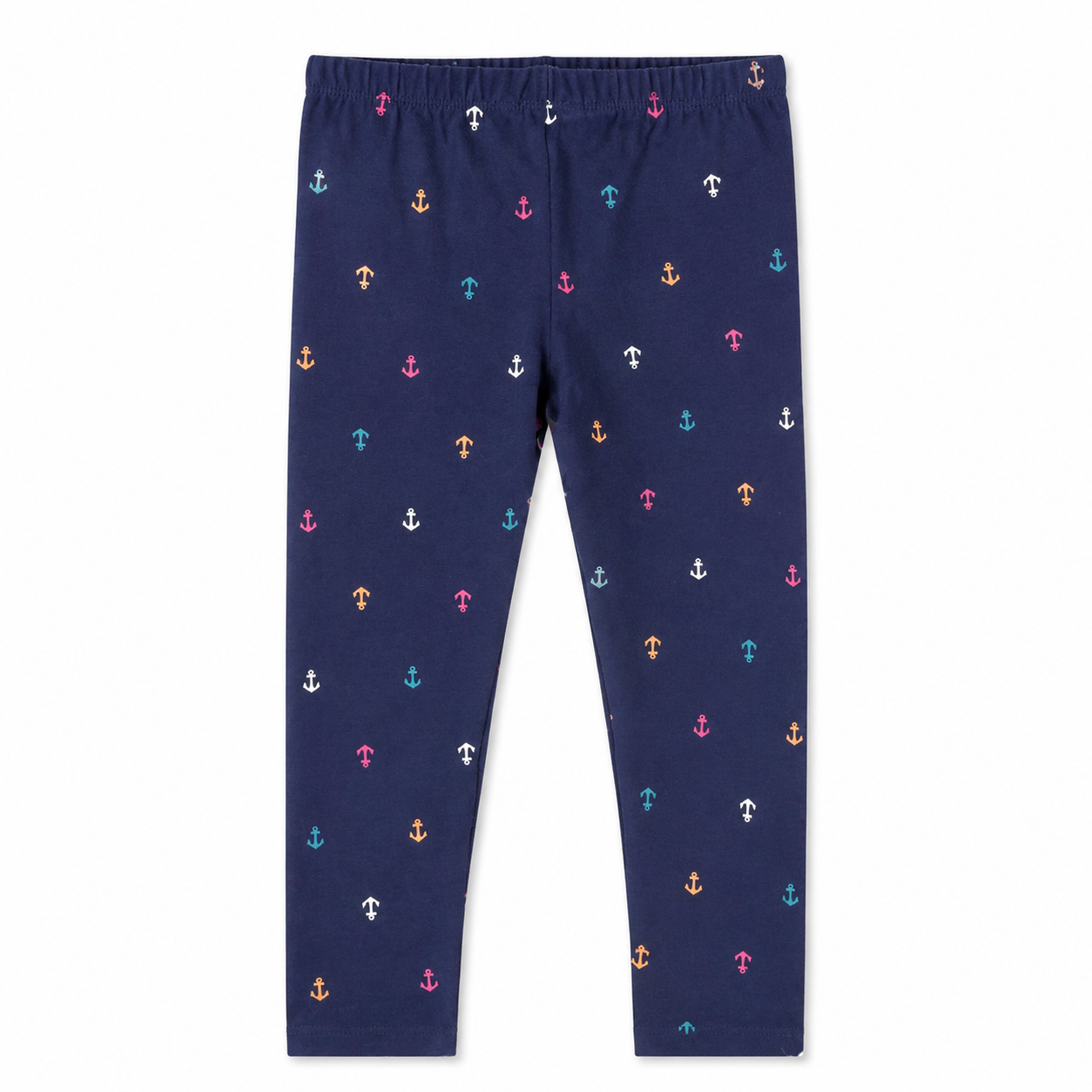 Nautica Girls' Anchor and Dot Print Leggings