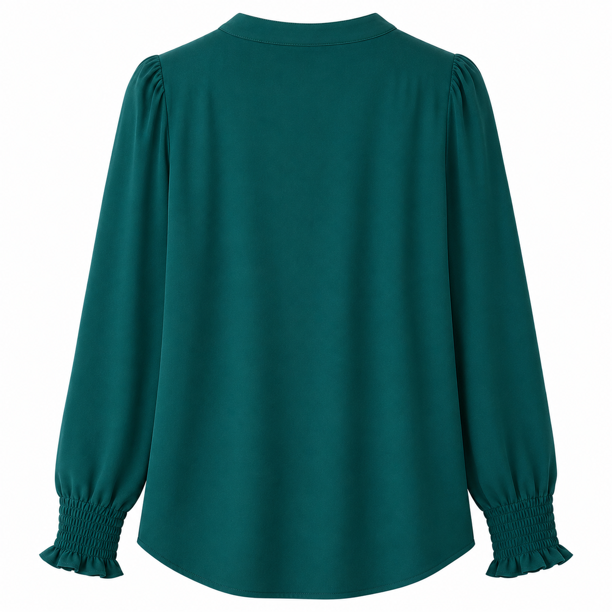 Anne Klein dark green long sleeve blouse Women’s