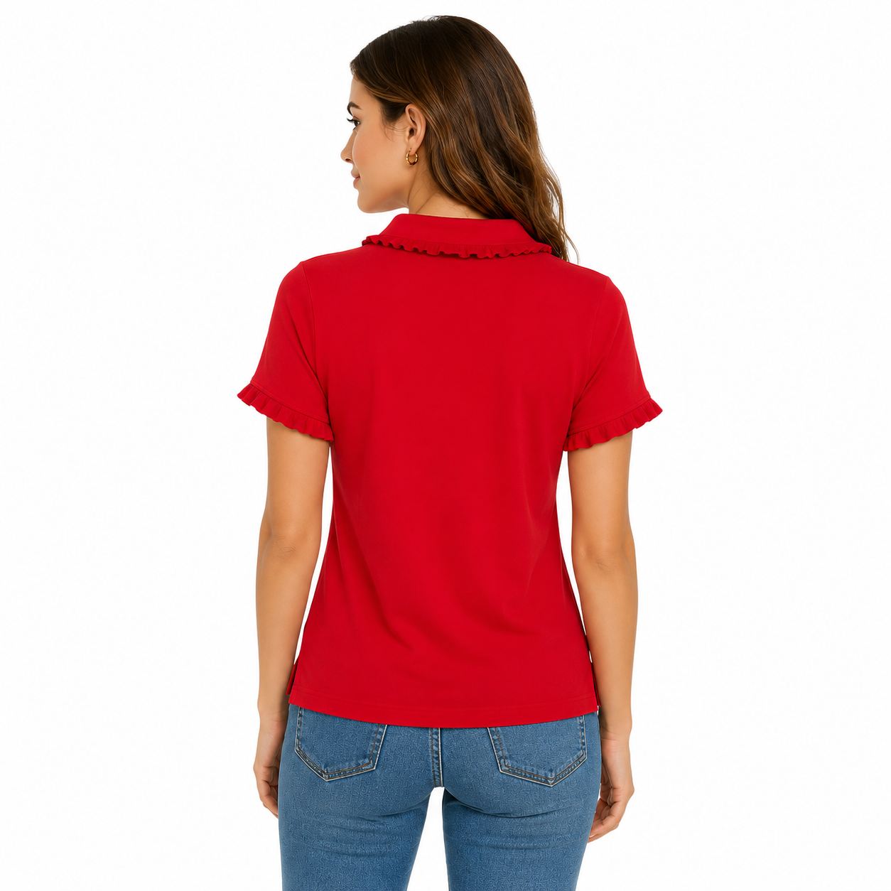 Anne Klein Red polo shirt Women’s