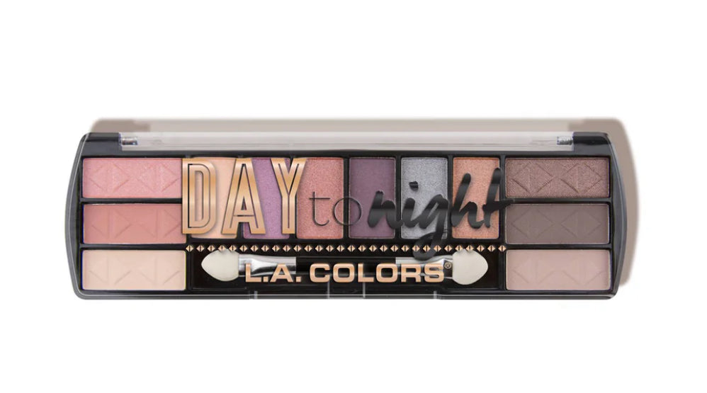 L.A Colors Day To Night 12 Colors Eyeshadow Palette