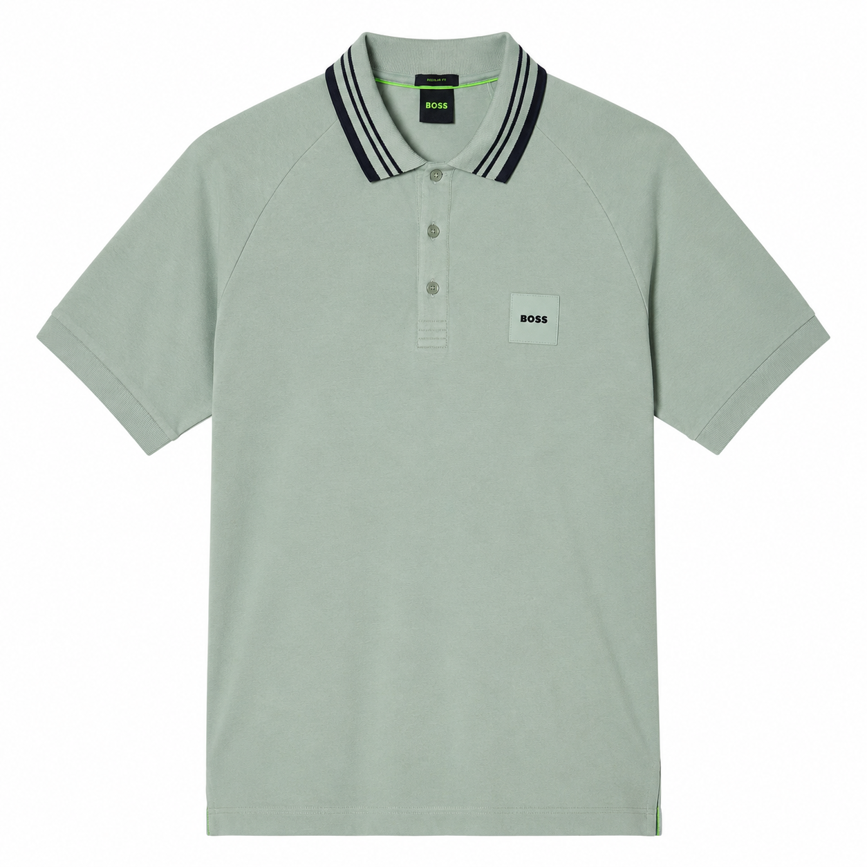 HUGO BOSS-Polo BOSS Green modelo Paddy Rib de corte regular (ajuste regular)