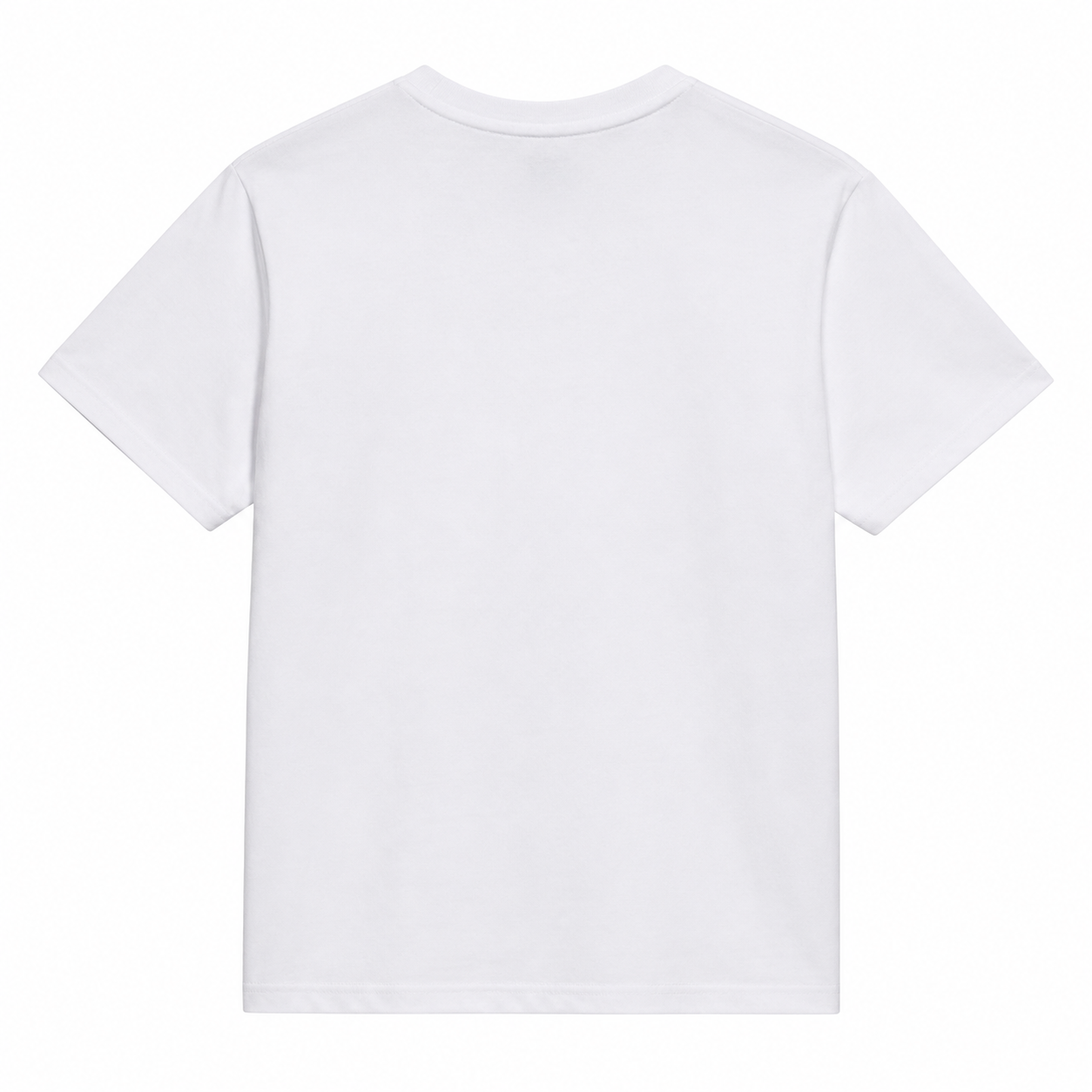 Levi's white short-sleeved t-shirt with the Batwing logo in red
