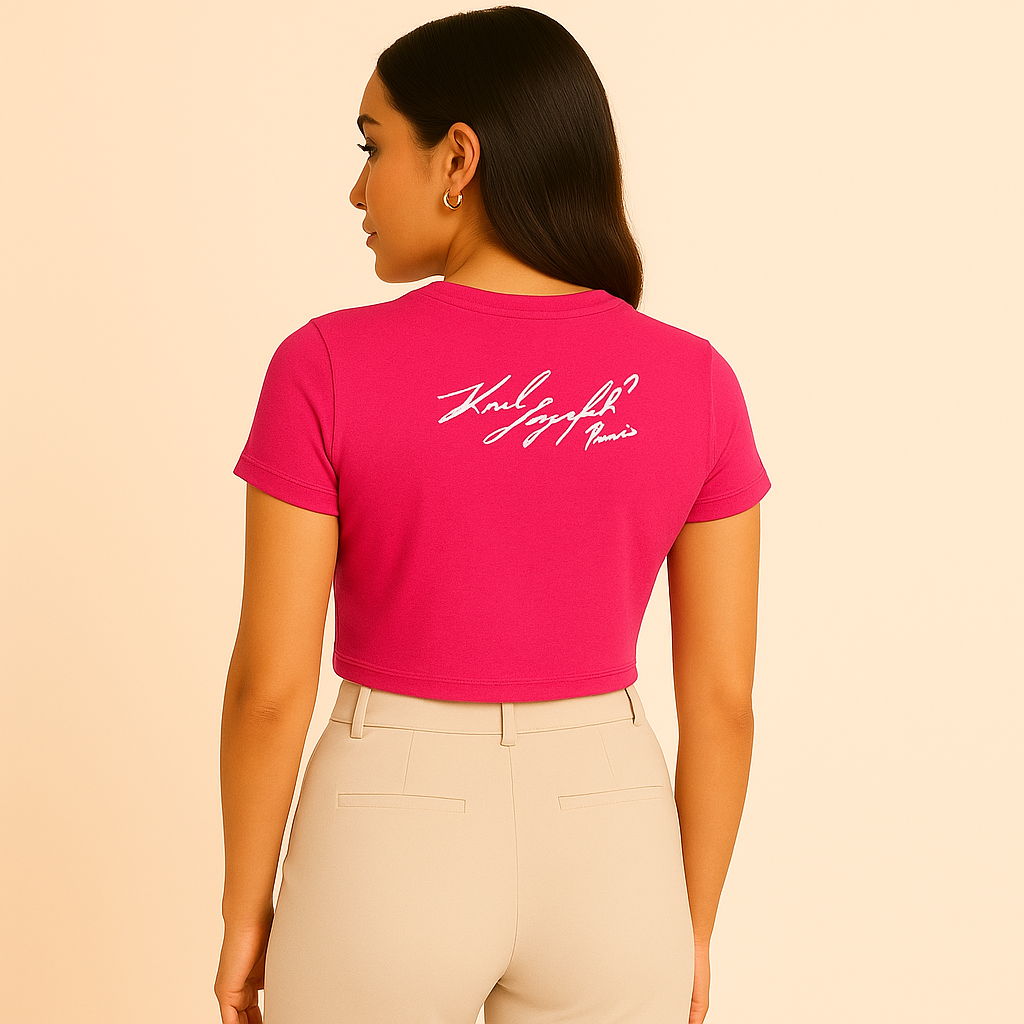 Karl Lagerfeld Women’s Crop Top