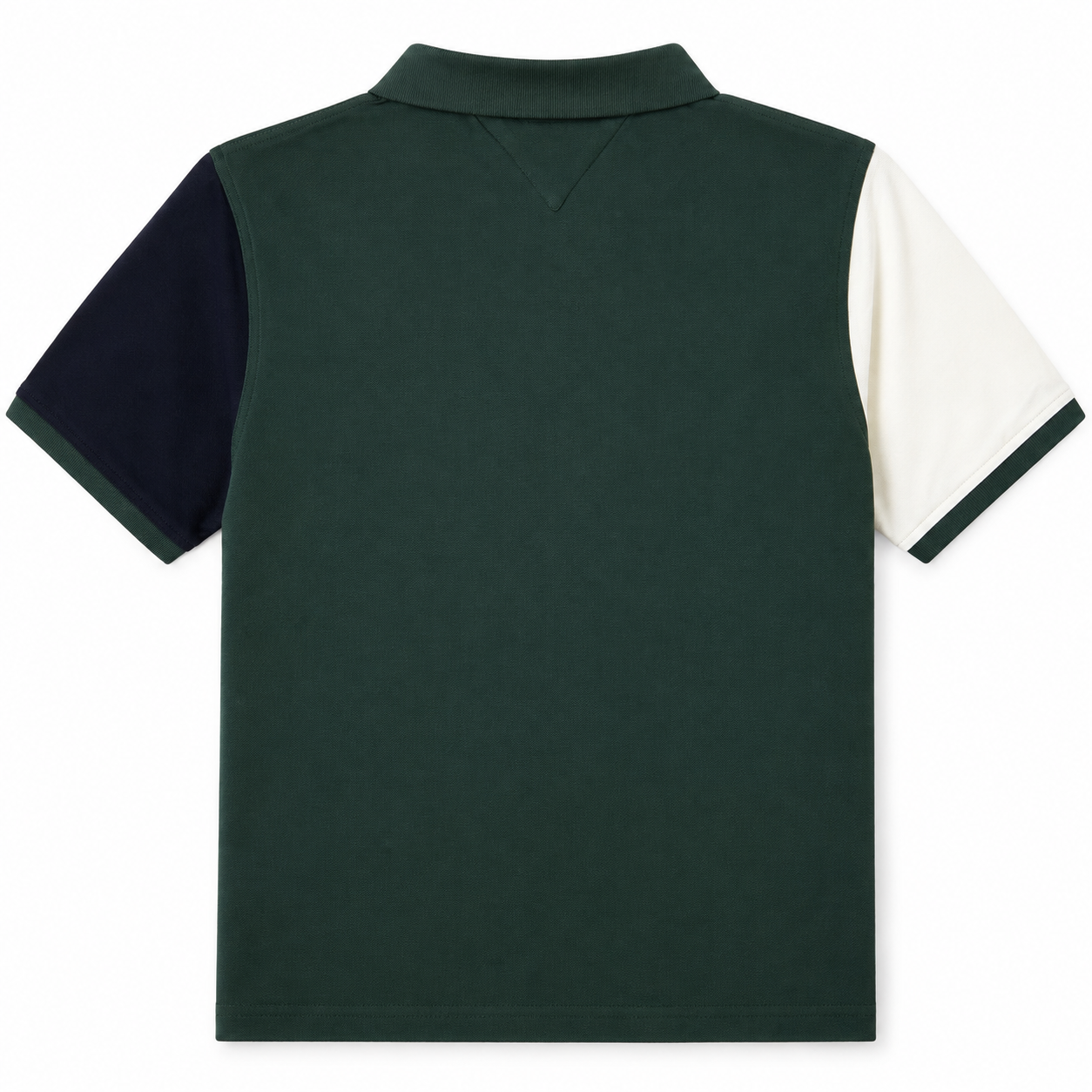 Tommy Hilfiger Colorblock Regular Fit Cotton Polo T-Shirt