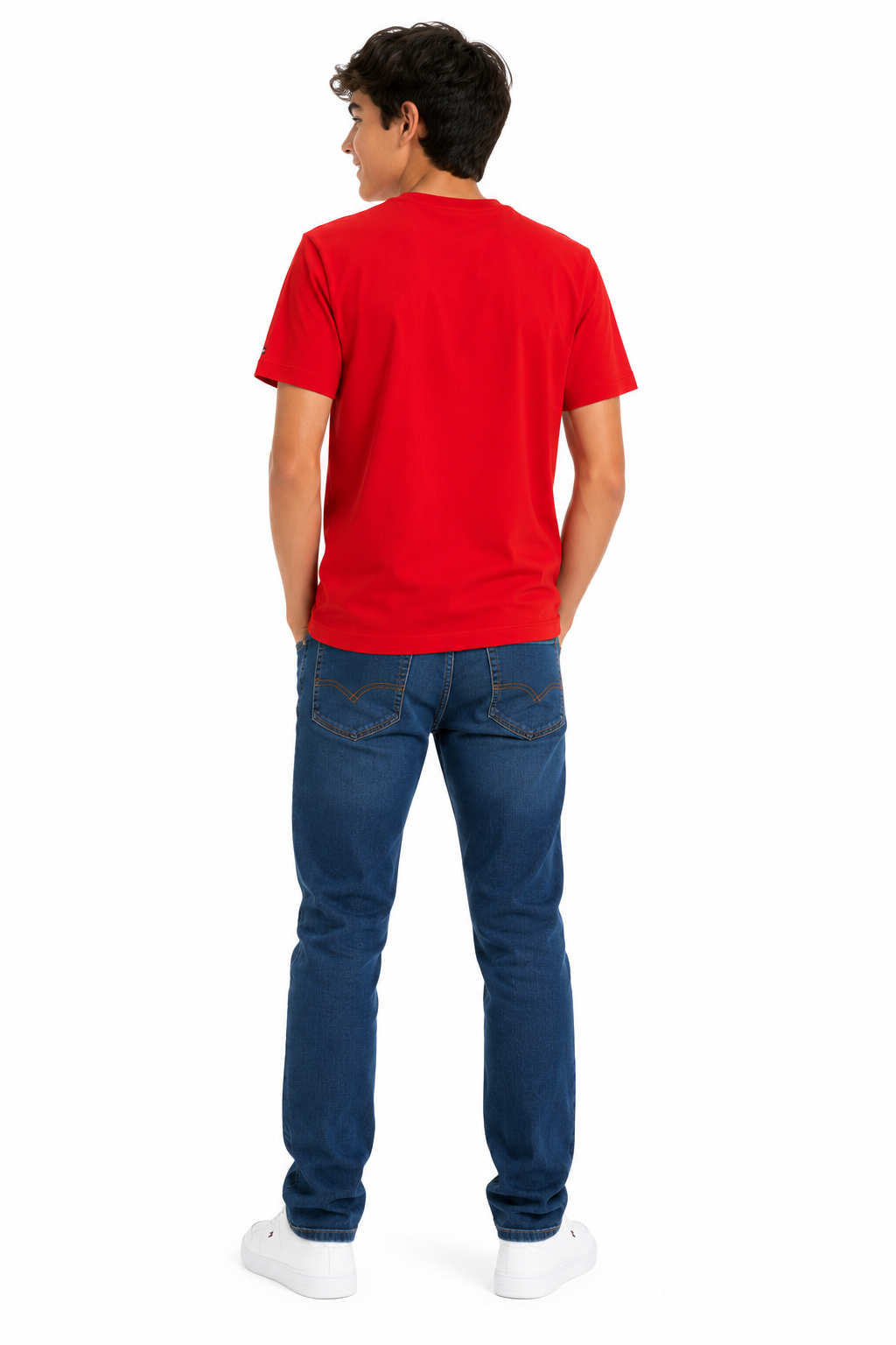 Tommy Hilfiger Graffiti Regular Fit Crew-Neck T-shirt