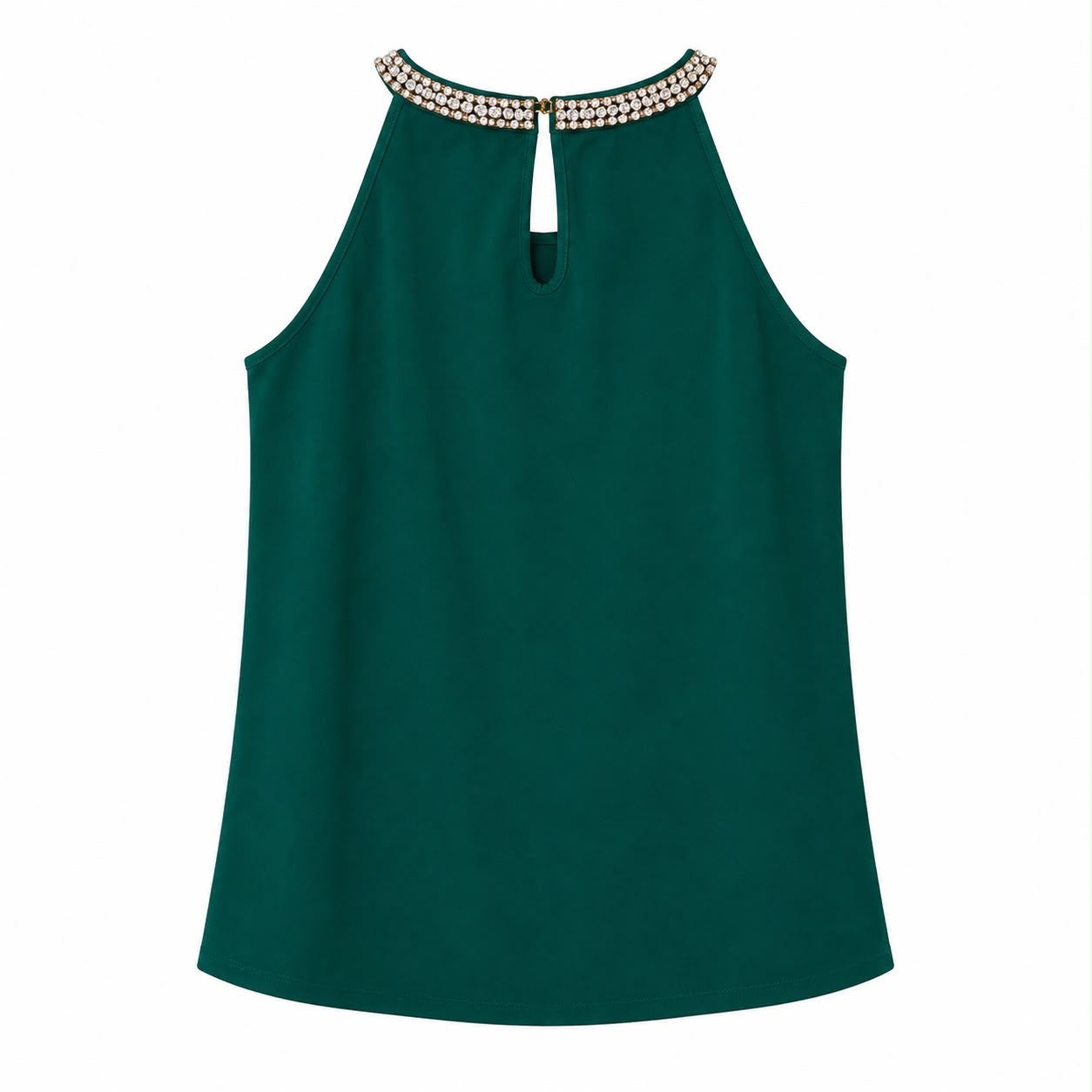 A Love Story Women’s Neck Pearl Blouse
