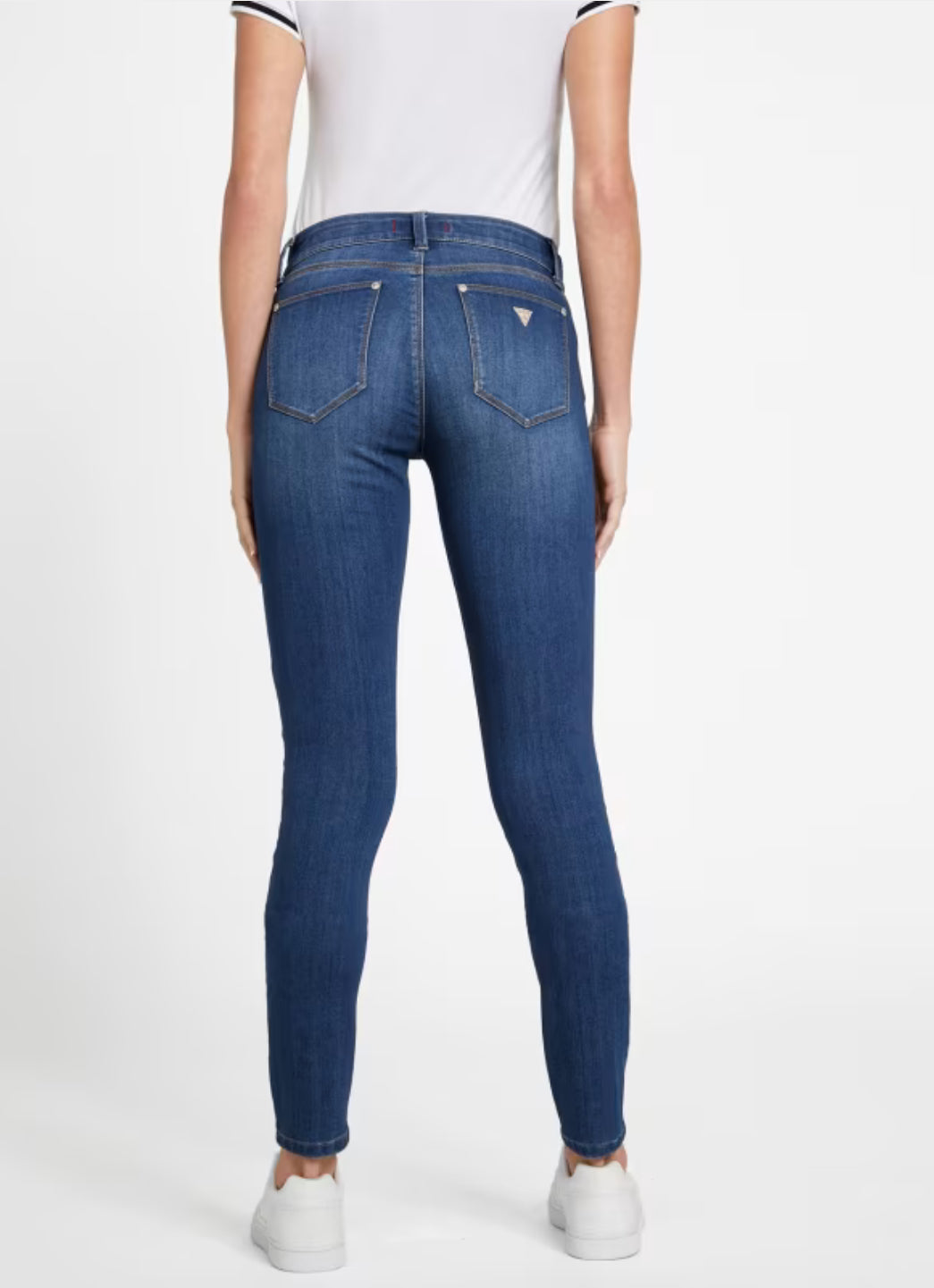 GUESS Sophia Mid-Rise Skinny Jeans