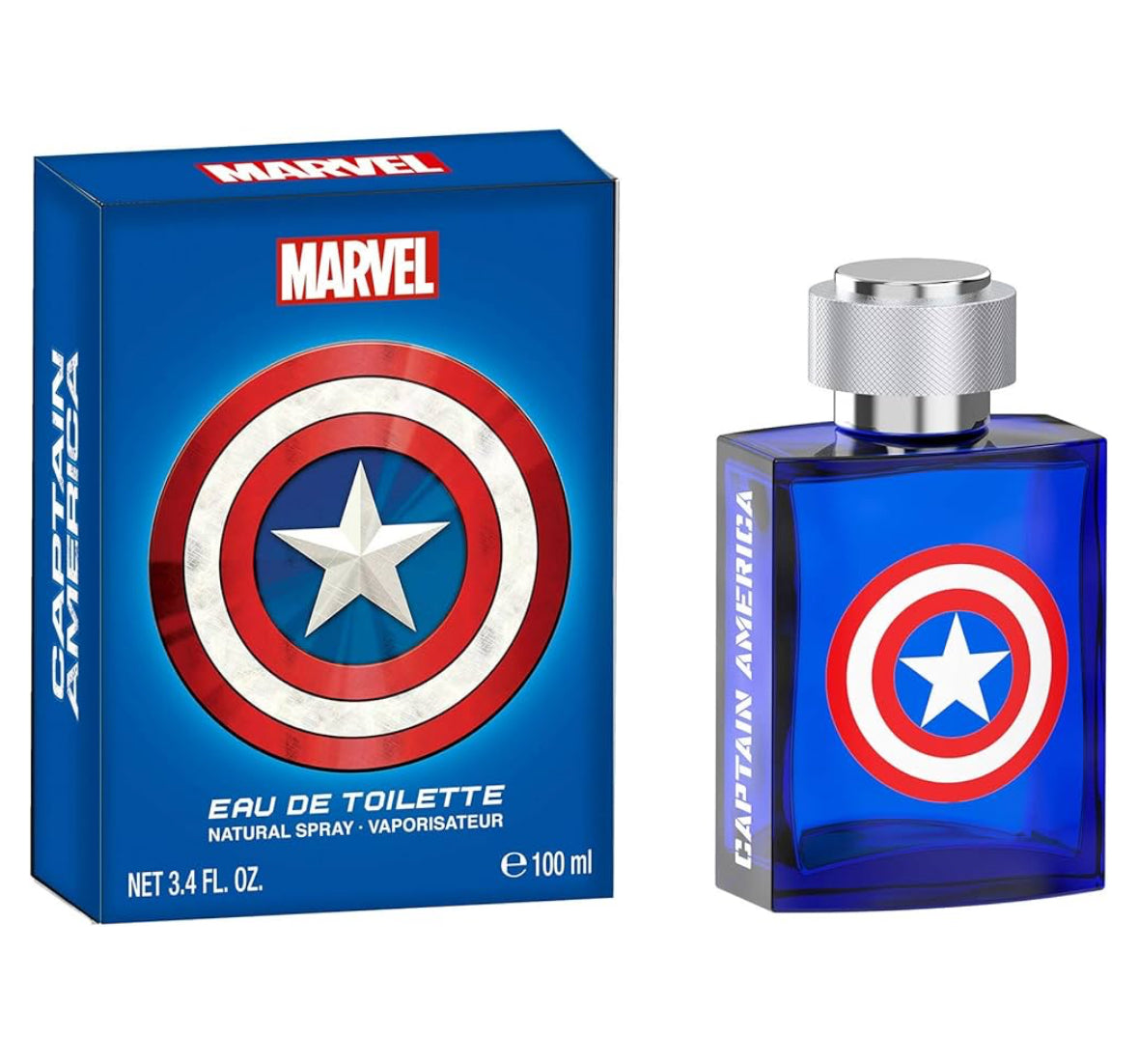 Marvel Captain America, Fragrance, for Men, 3.4oz
