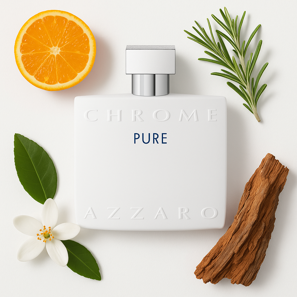 Azzaro Chrome Pure Eau De Toilette Natural Spray
