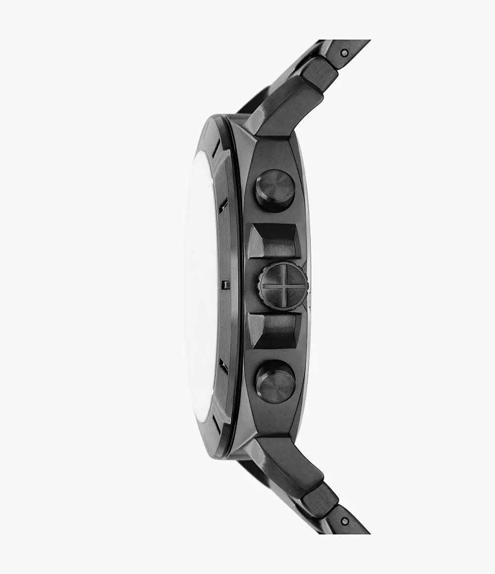 Fossil Privateer Chronograph Smoke Stainless Steel Watch